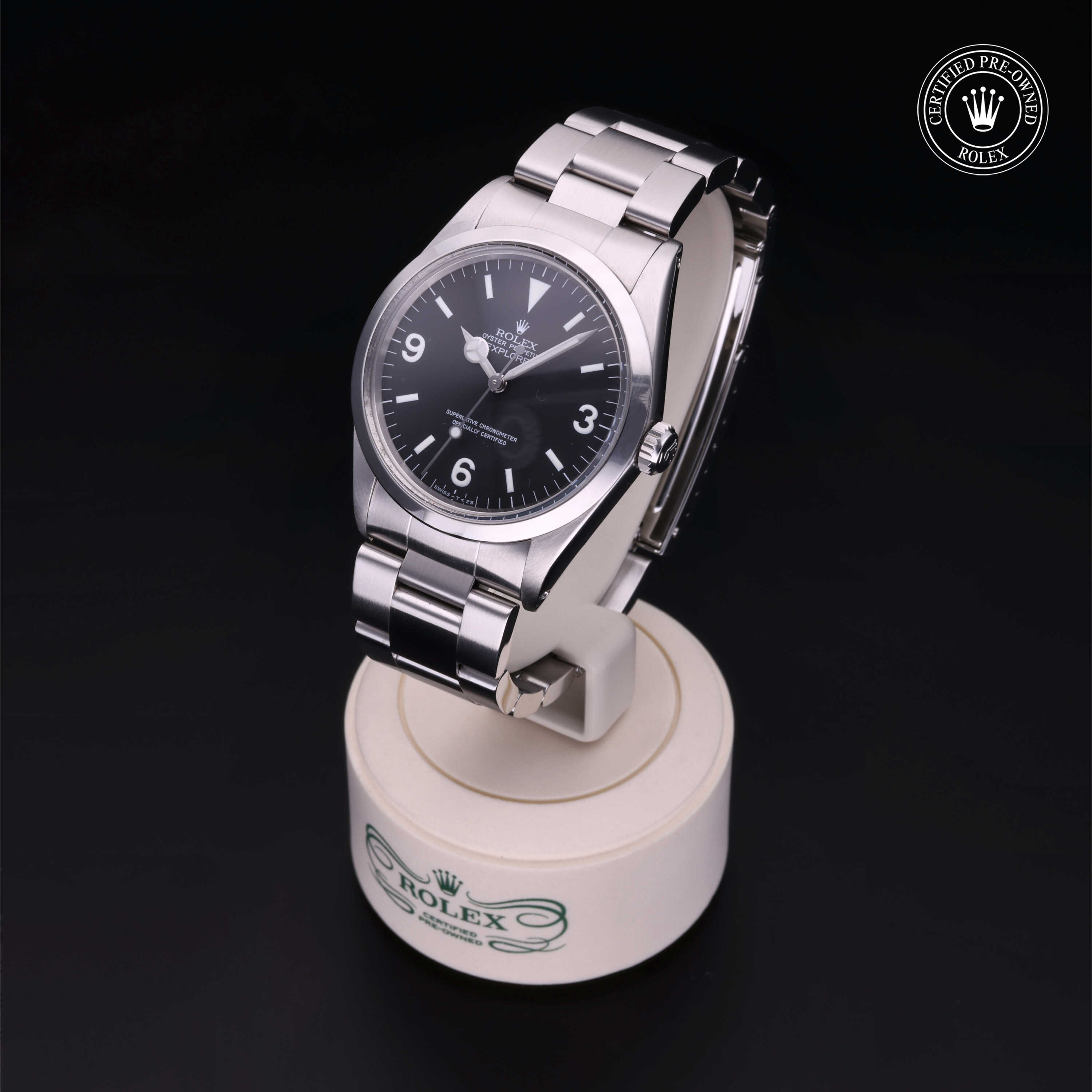 Rolex Explorer in Steel  at Frank Adams Jewelers