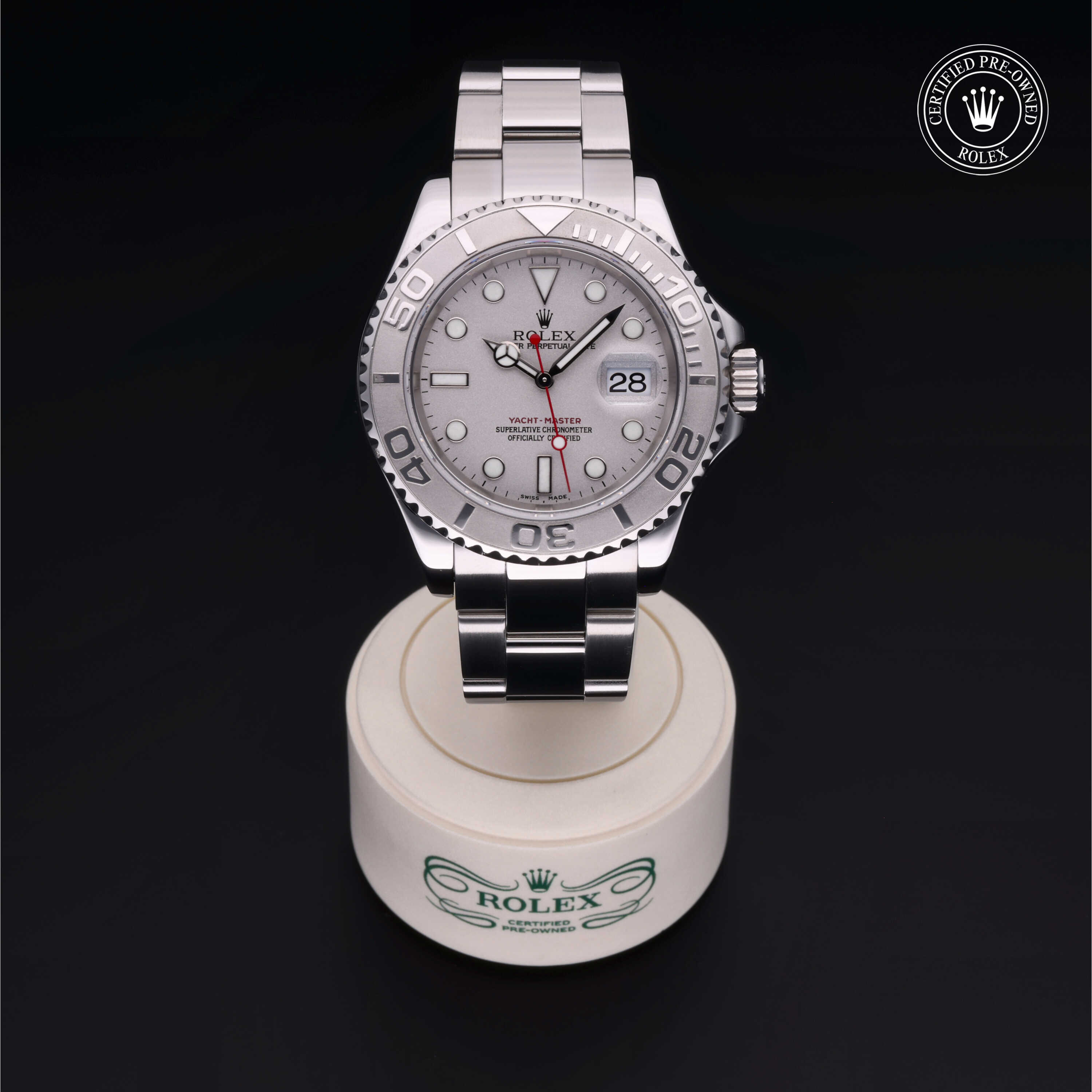 Rolex in Rolesium Platinum M16622-0004 at Frank Adams Jewelers Rolex in Rolesium Platinum M16622-0004 at Frank Adams Jewelers