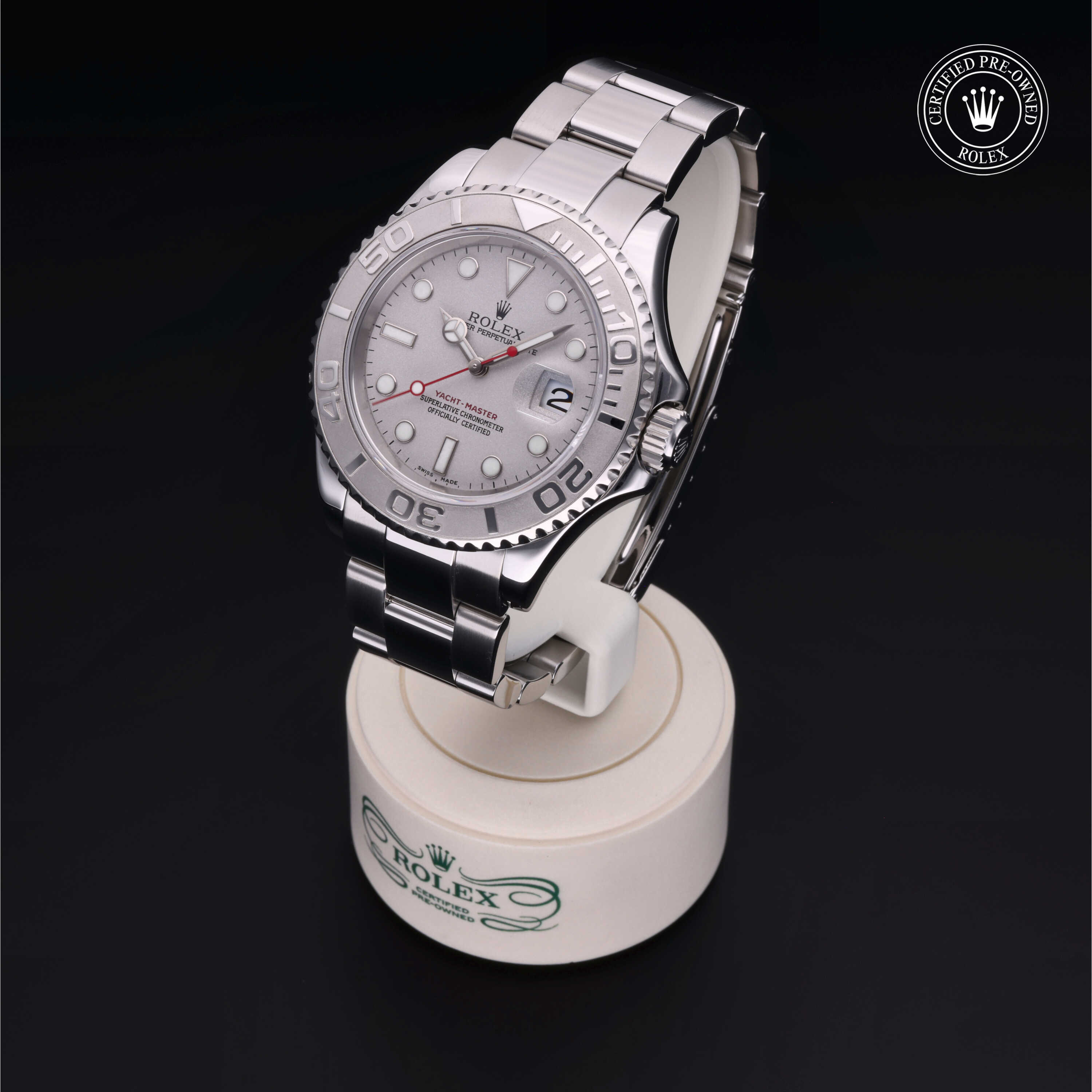 Rolex in Rolesium Platinum M16622-0004 at Frank Adams Jewelers Rolex in Rolesium Platinum M16622-0004 at Frank Adams Jewelers