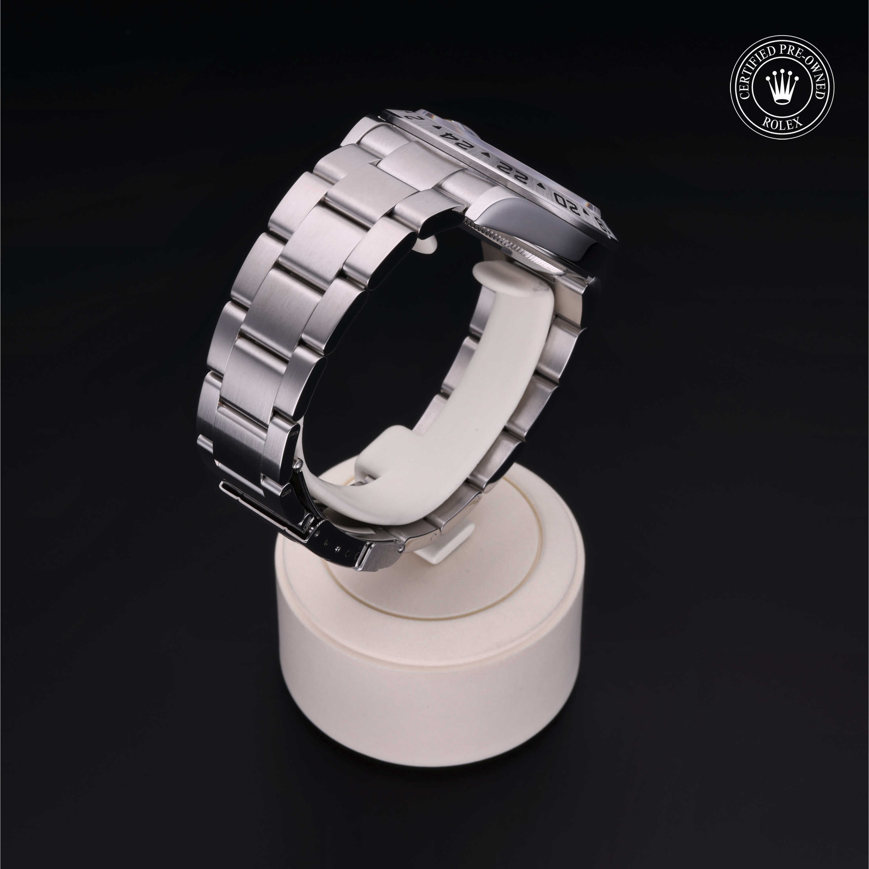 Rolex Explorer II in Steel M16570-0005 at Frank Adams Jewelers