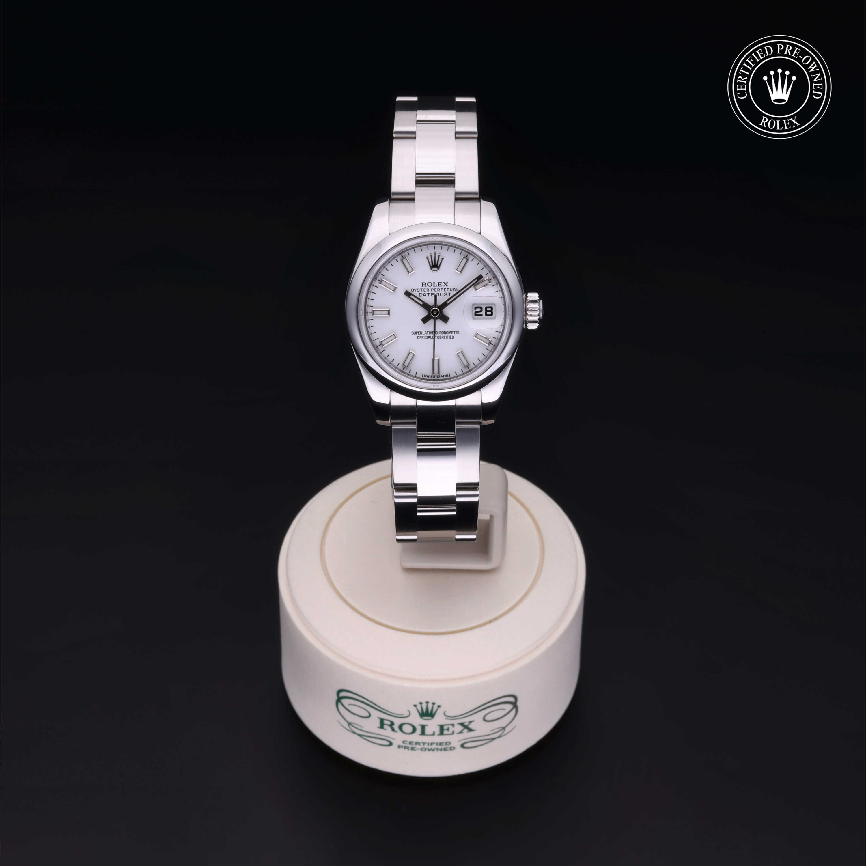 Rolex Lady-Datejust in Steel M179160-0007 at Frank Adams Jewelers