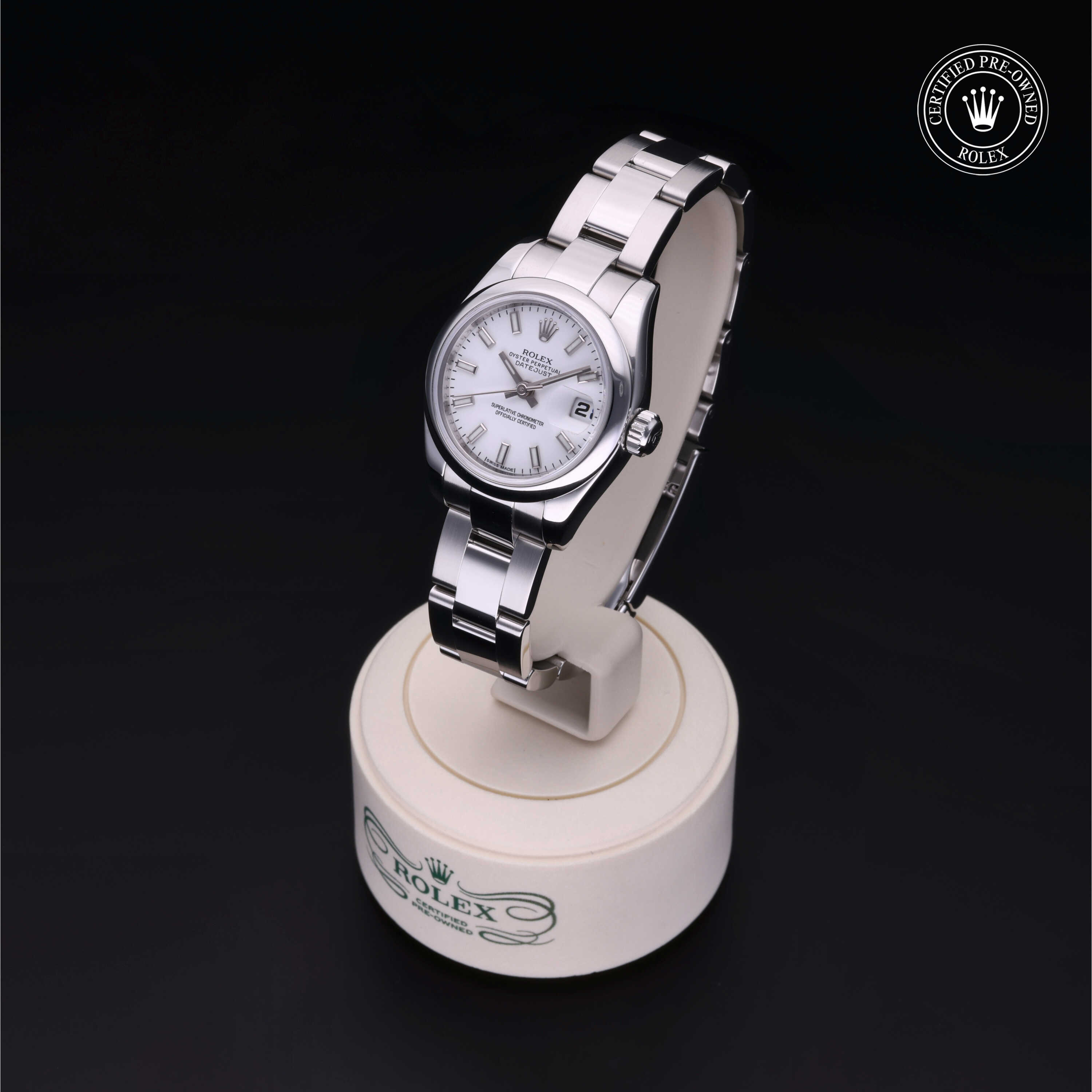 Rolex Lady-Datejust in Steel M179160-0007 at Frank Adams Jewelers
