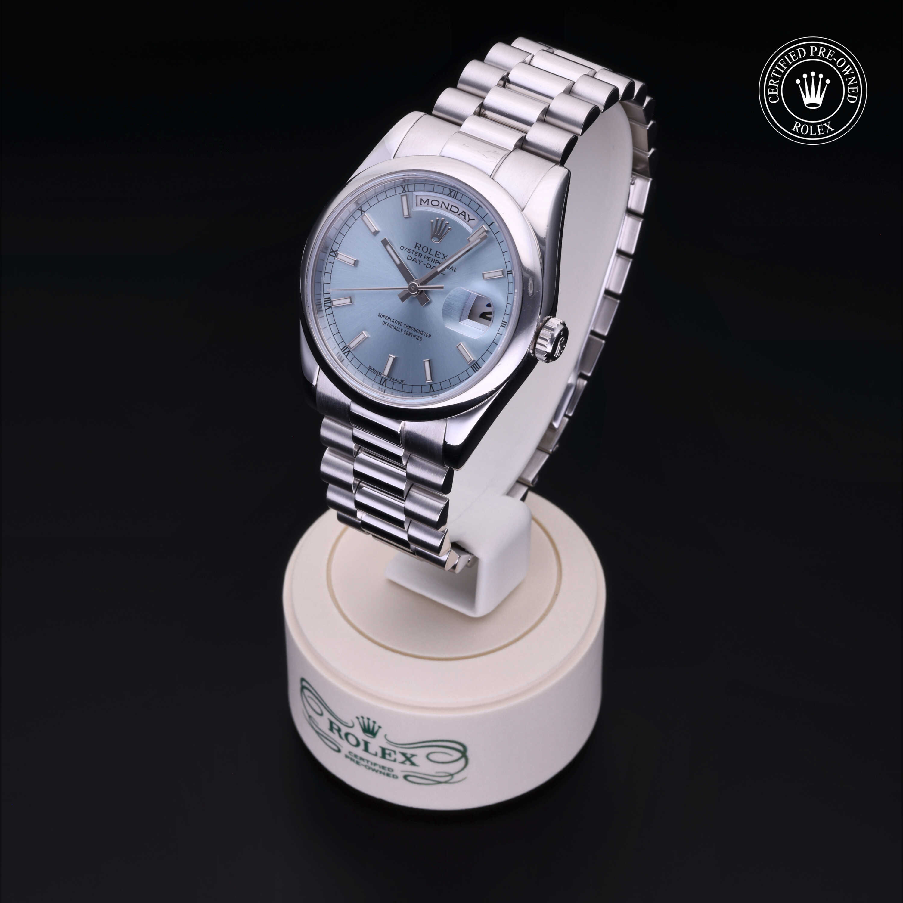 Rolex Day-Date in  M118206-0040 at Frank Adams Jewelers