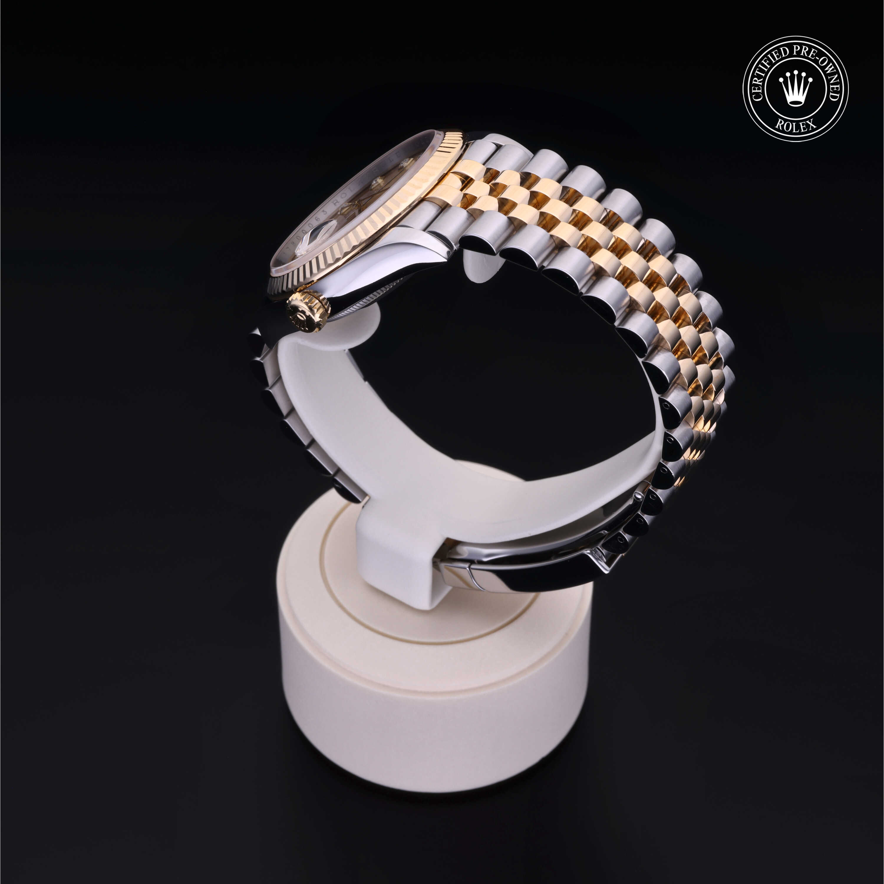 Rolex Datejust in Rolesor 18 Carat Yellow M126233-0017 at Frank Adams Jewelers