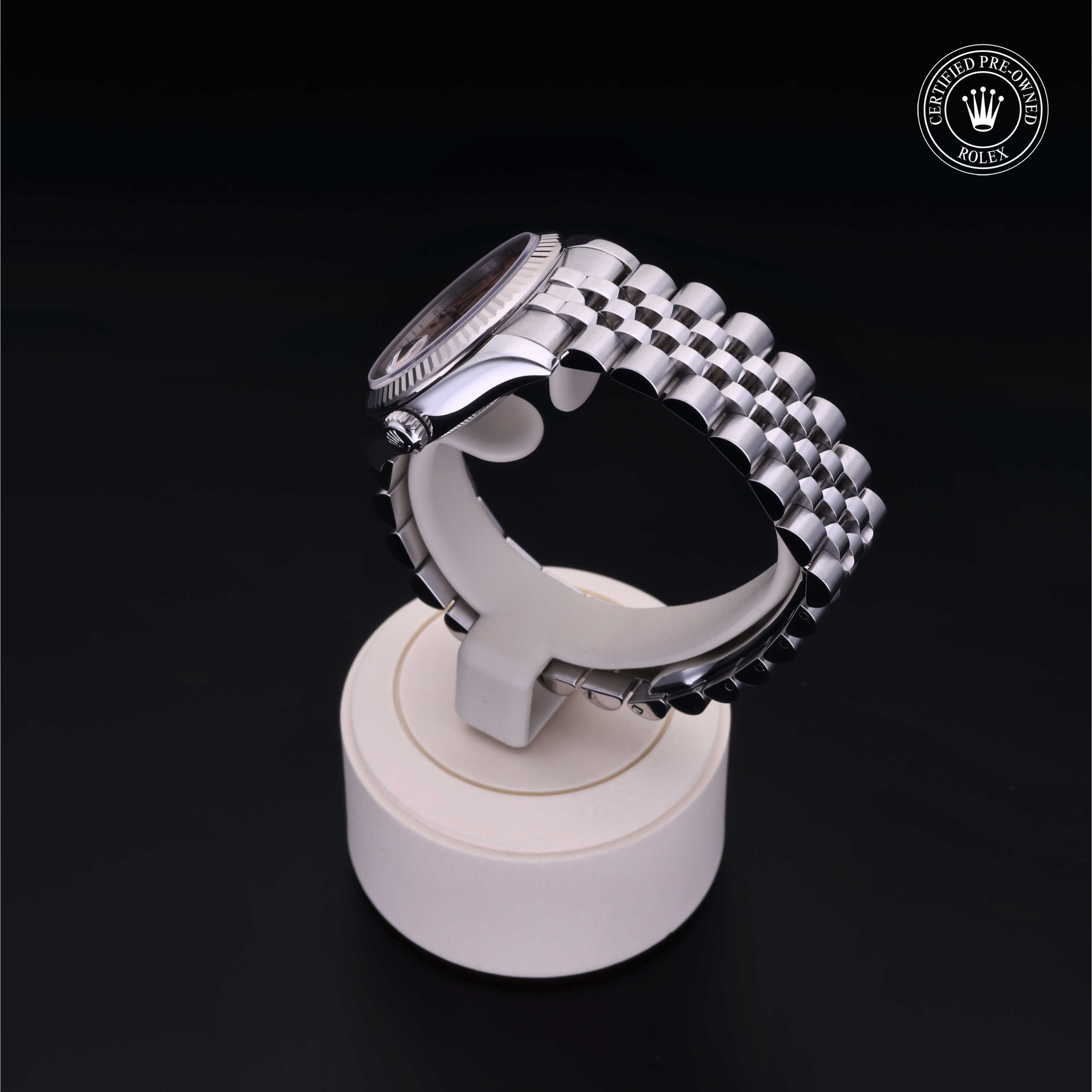 Rolex in Rolesor 18 Carat White M178274-0011 at Frank Adams Jewelers Rolex in Rolesor 18 Carat White M178274-0011 at Frank Adams Jewelers