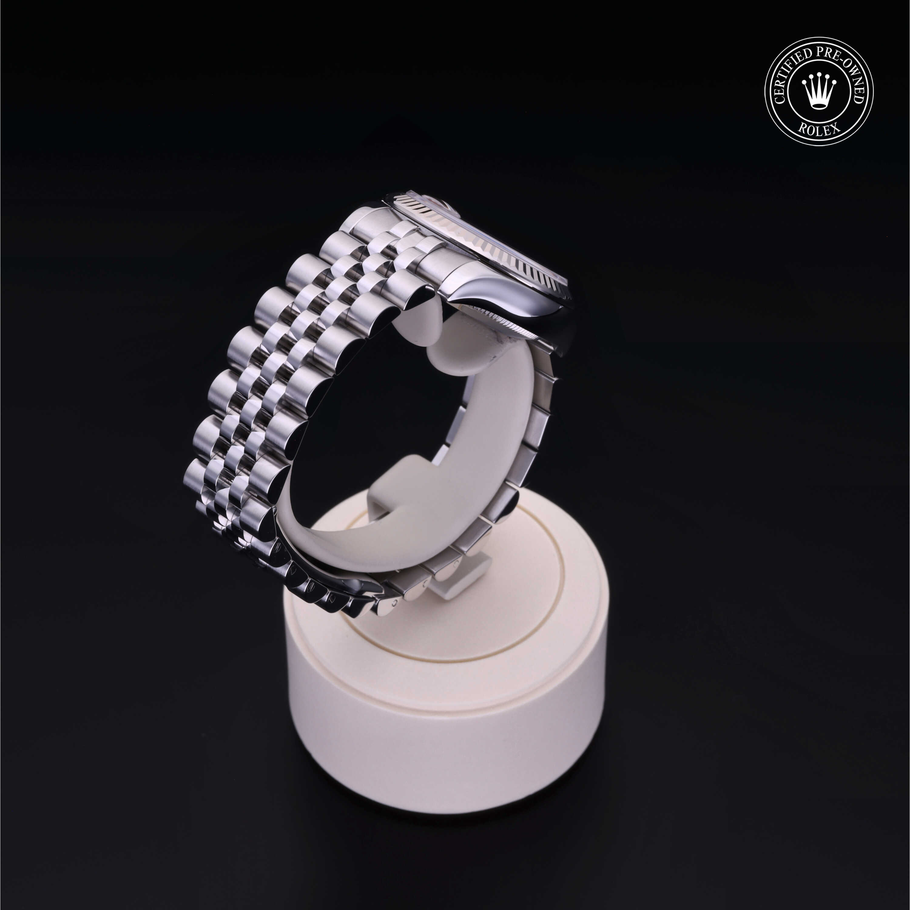 Rolex in Rolesor 18 Carat White M178274-0011 at Frank Adams Jewelers Rolex in Rolesor 18 Carat White M178274-0011 at Frank Adams Jewelers