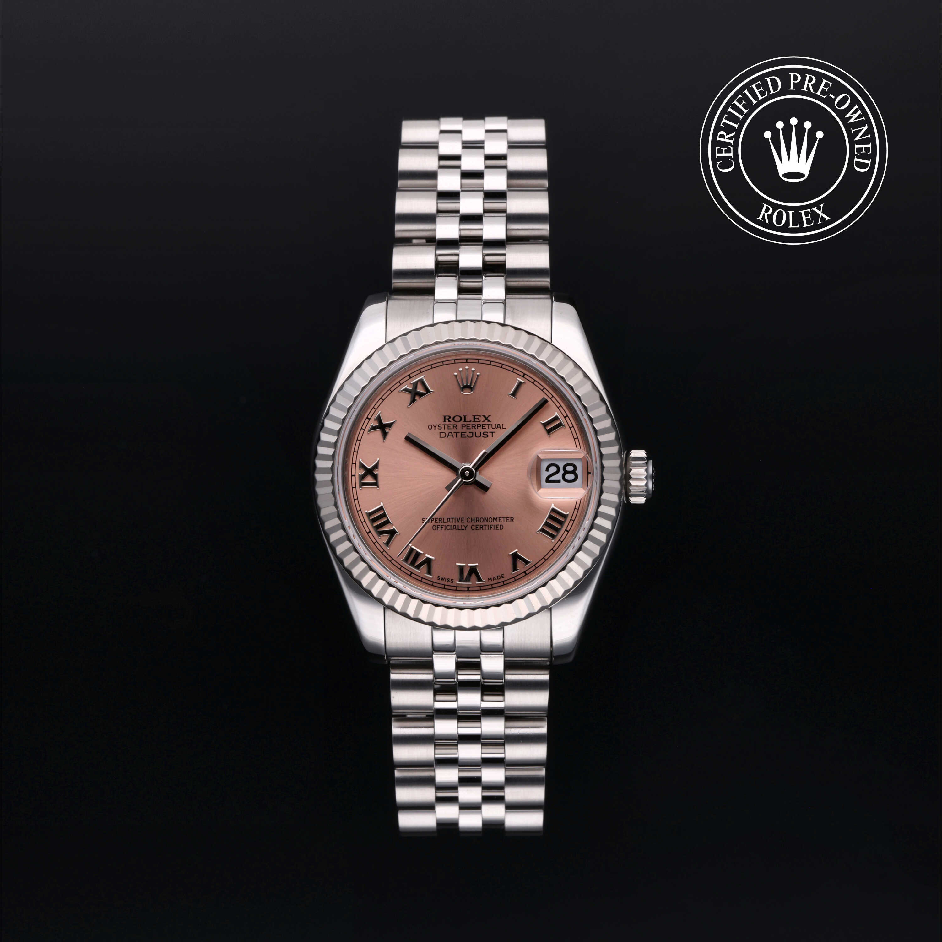 Rolex in Rolesor 18 Carat White M178274-0011 at Frank Adams Jewelers Rolex in Rolesor 18 Carat White M178274-0011 at Frank Adams Jewelers