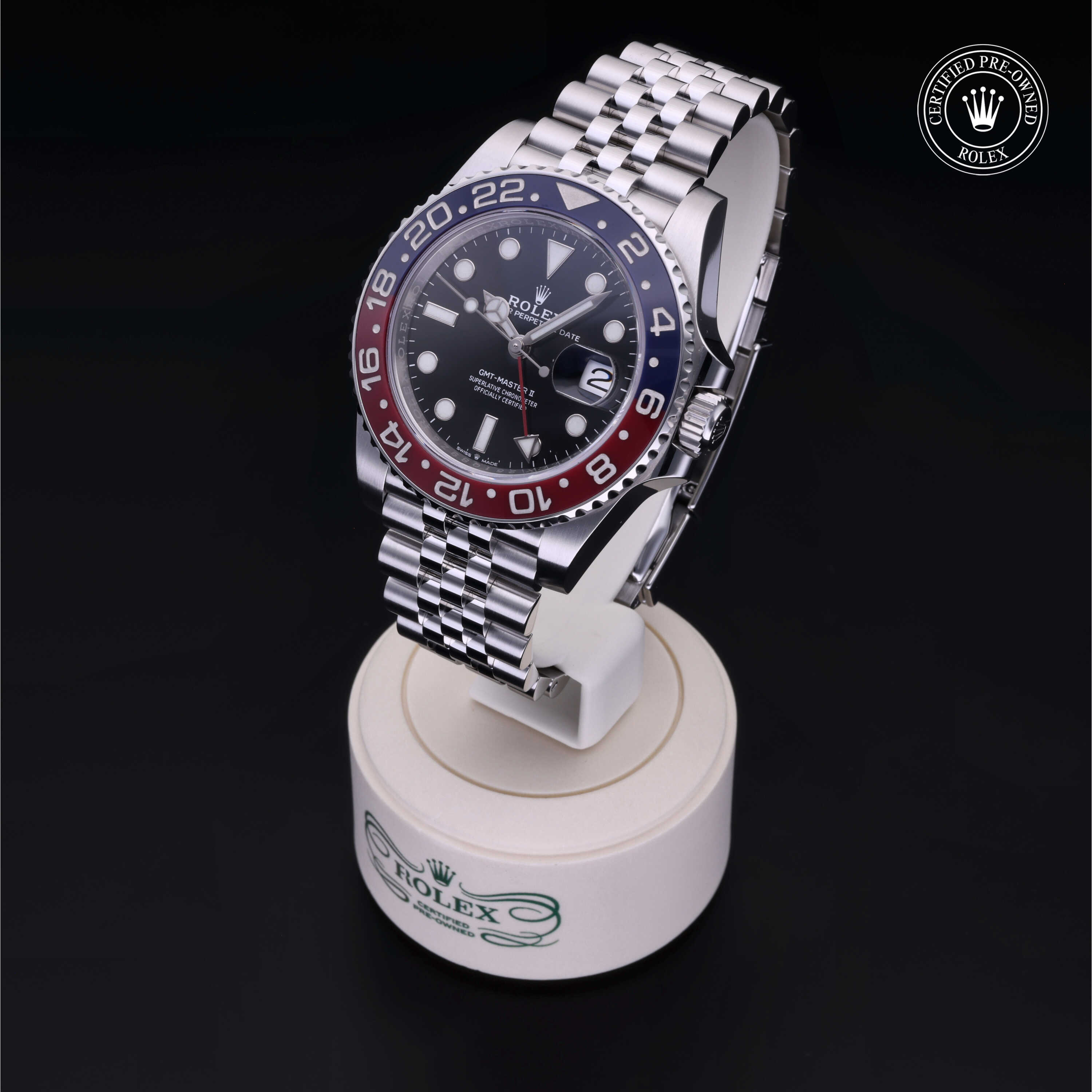 Rolex GMT-Master II in Steel M126710BLRO-0001 at Frank Adams Jewelers
