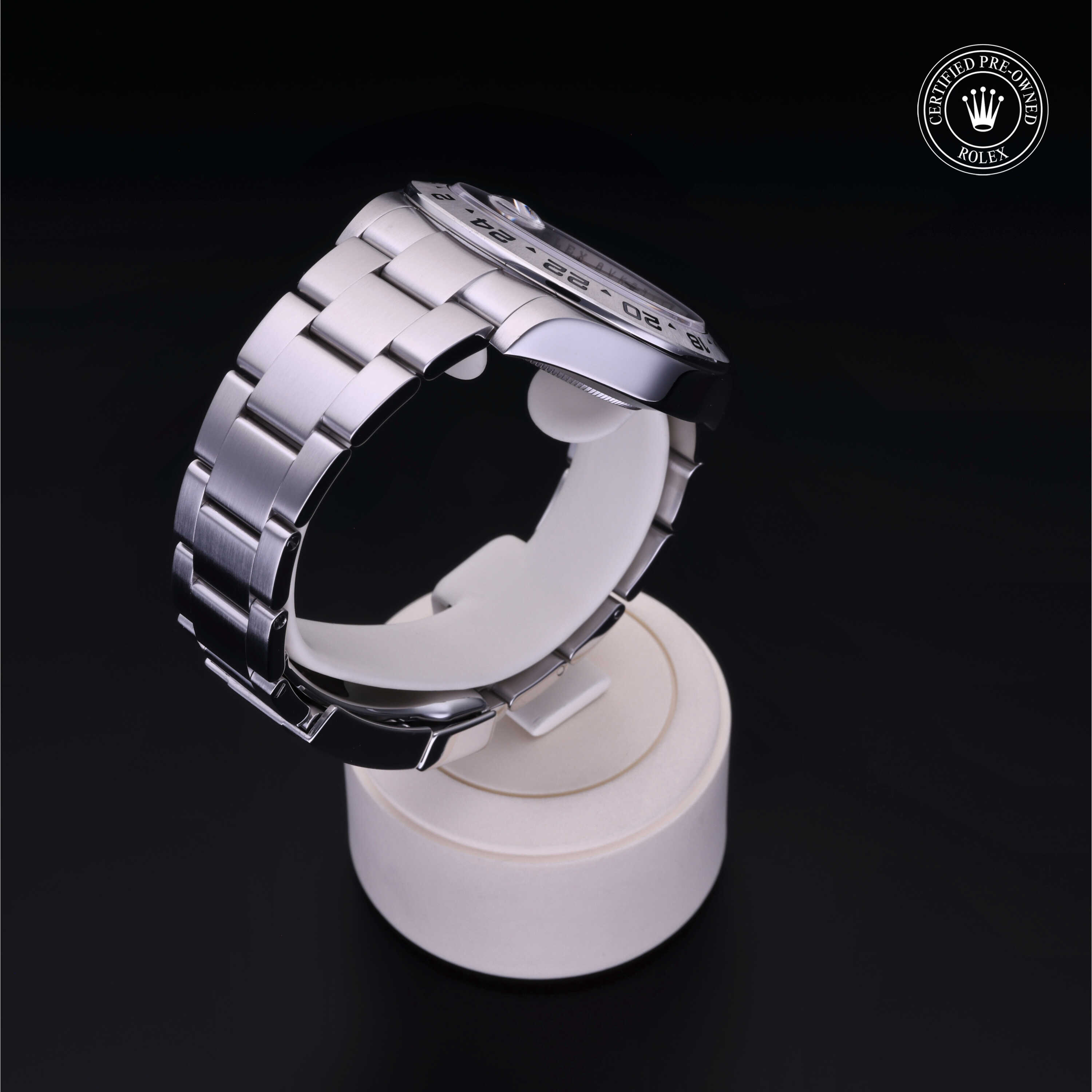 Rolex Explorer II in Steel M216570-0002 at Frank Adams Jewelers