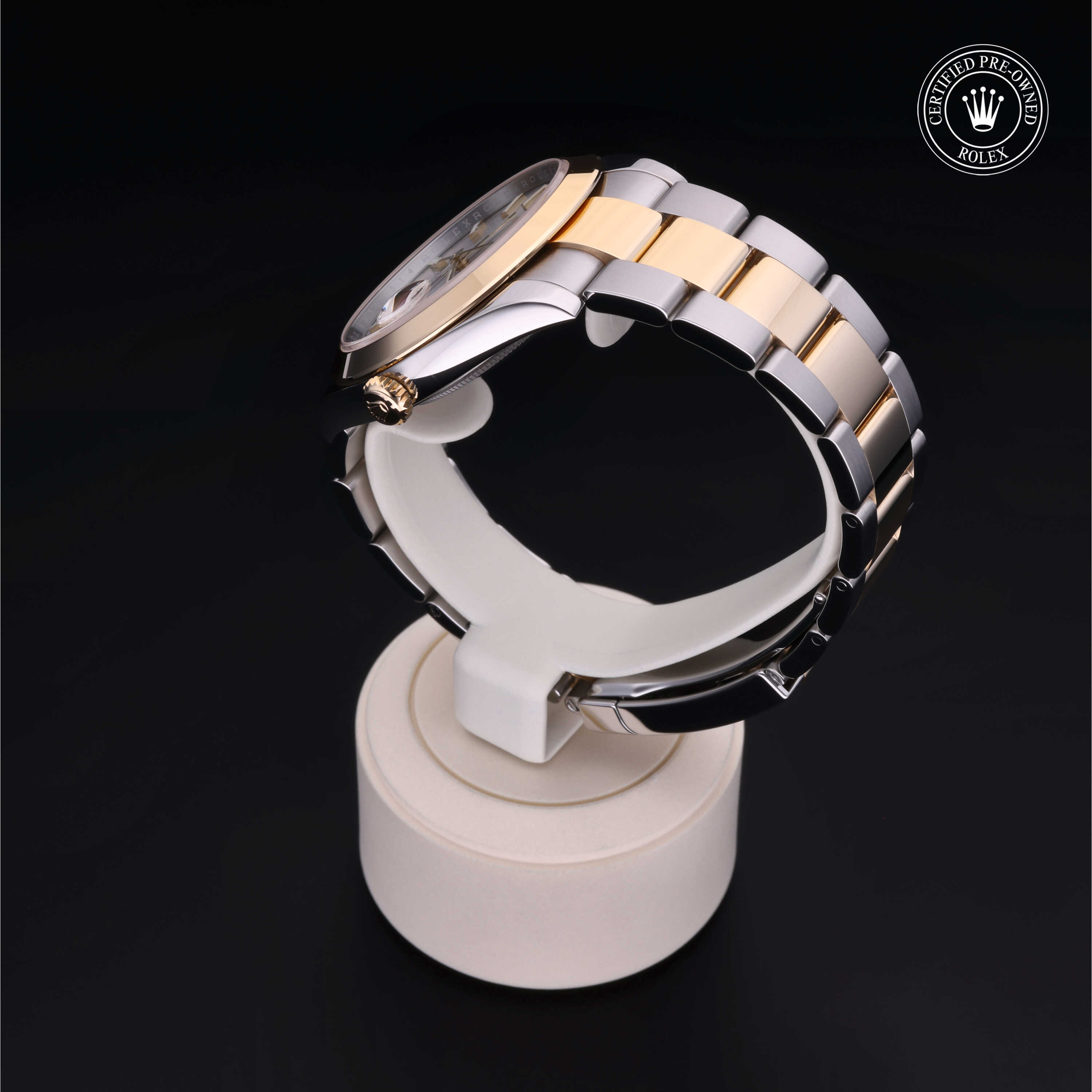 Rolex Datejust in Rolesor 18 Carat Yellow M126303-0001 at Frank Adams Jewelers