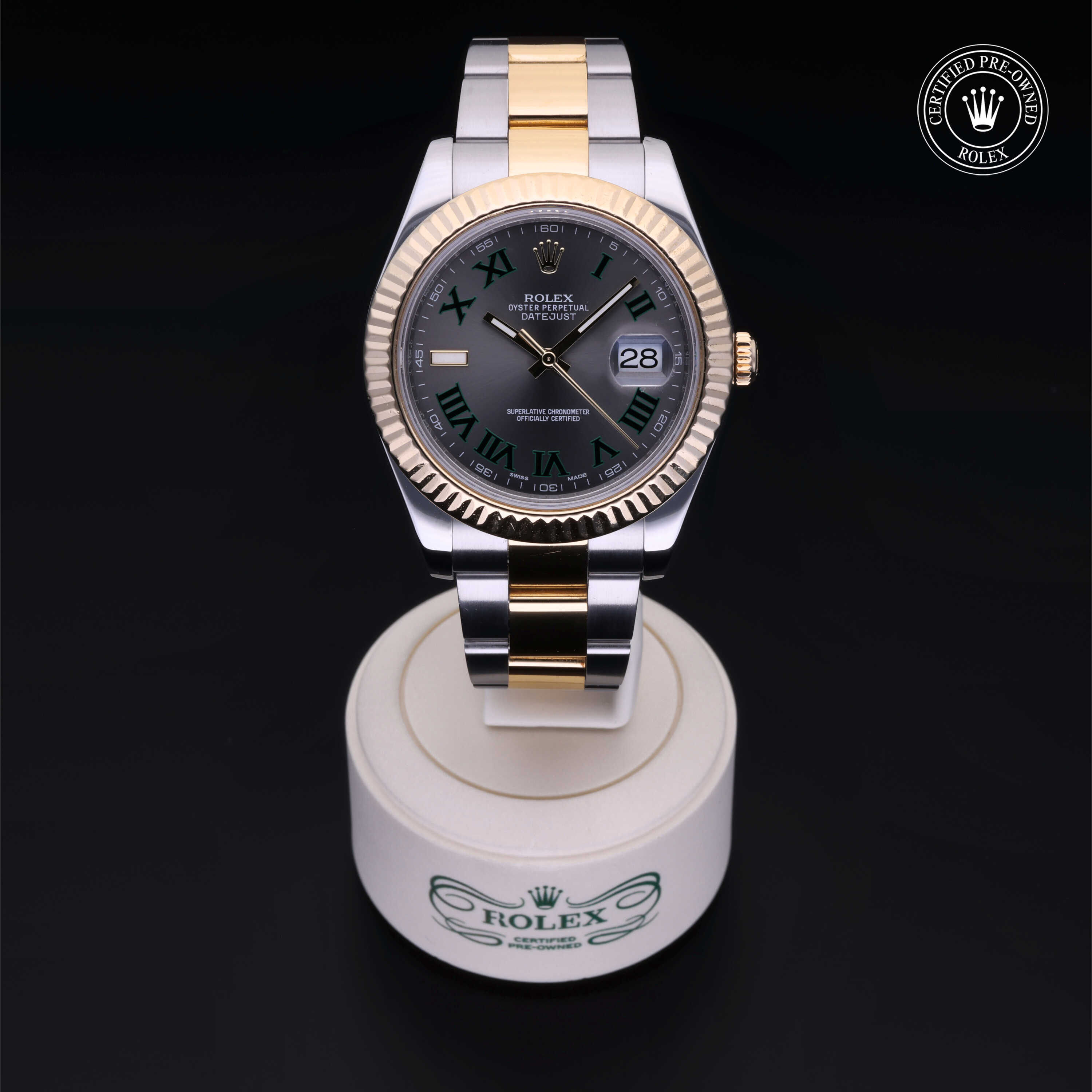 Rolex  in Rolesor 18 Carat Yellow M116333-0001 at Frank Adams Jewelers