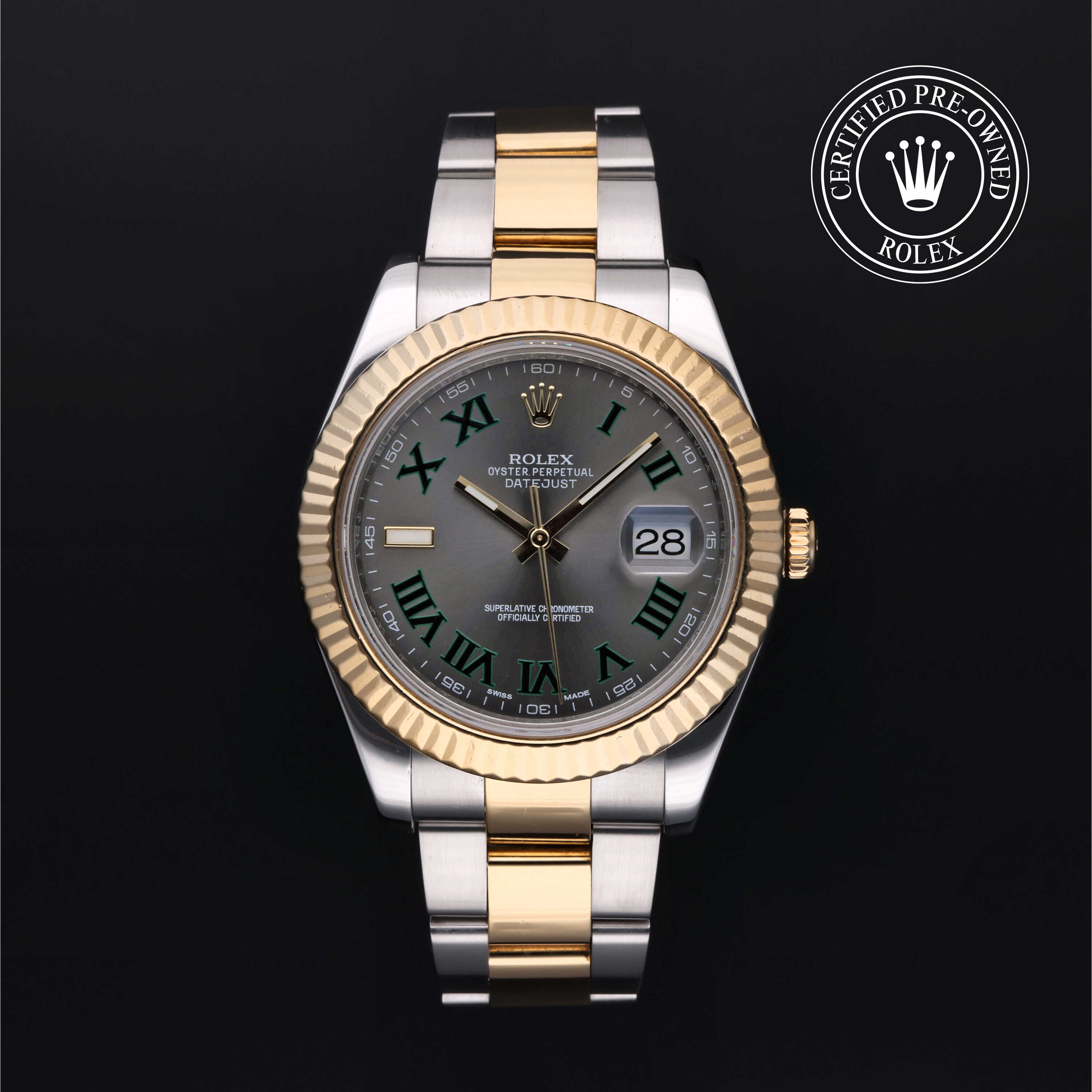 Rolex  in Rolesor 18 Carat Yellow M116333-0001 at Frank Adams Jewelers