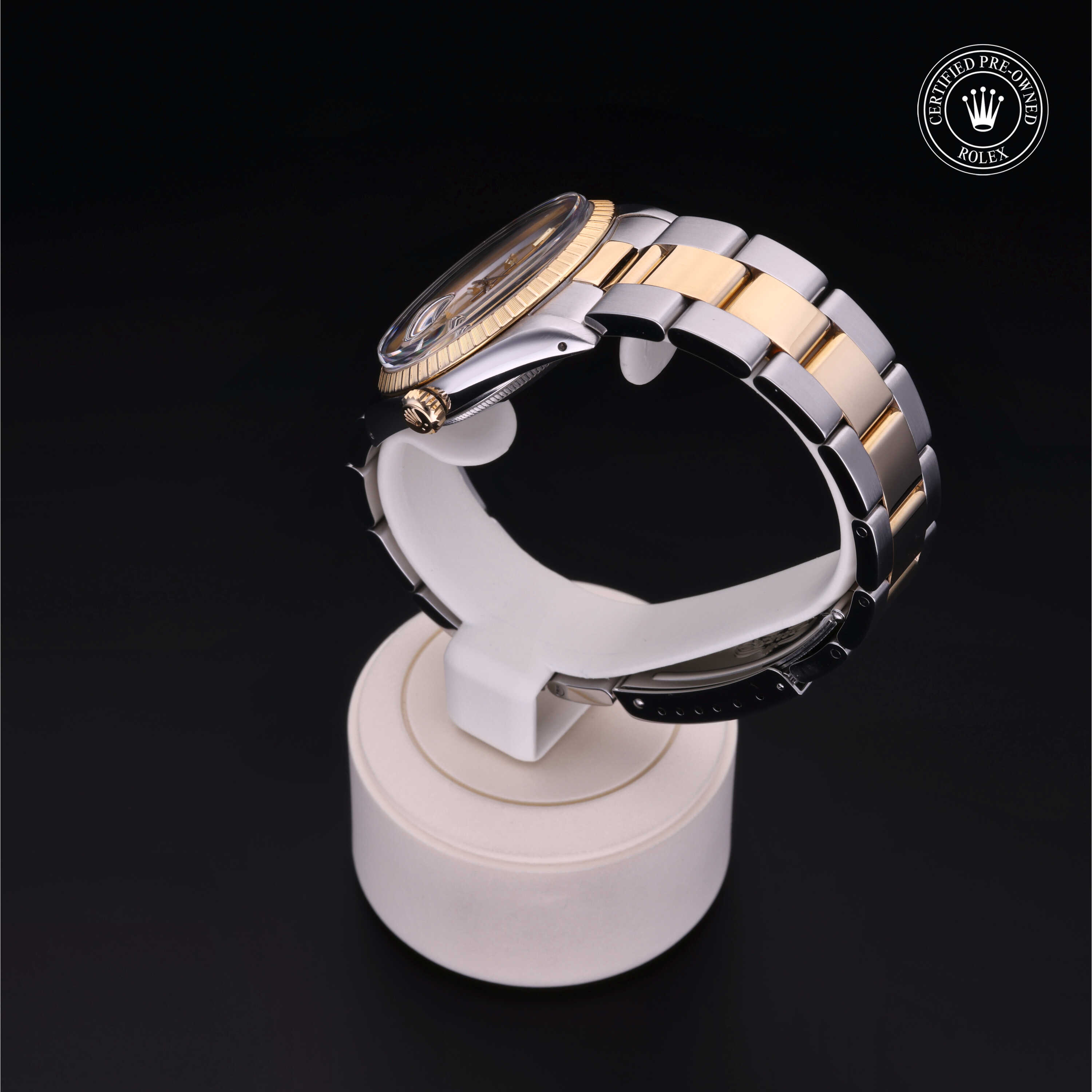 Rolex  in Rolesor 18 Carat Yellow  at Frank Adams Jewelers