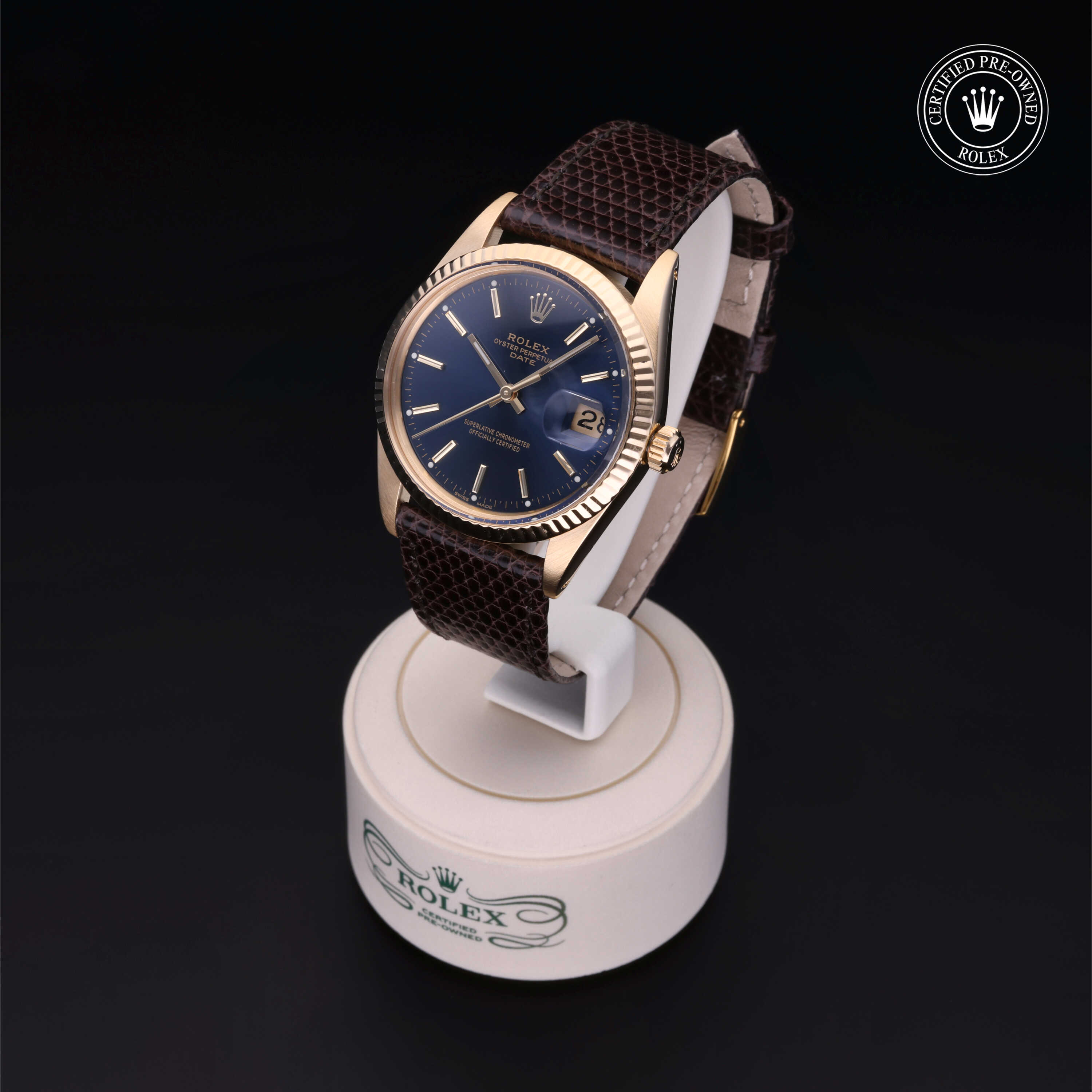 Rolex  in Gold 18 Carat Yellow  at Frank Adams Jewelers