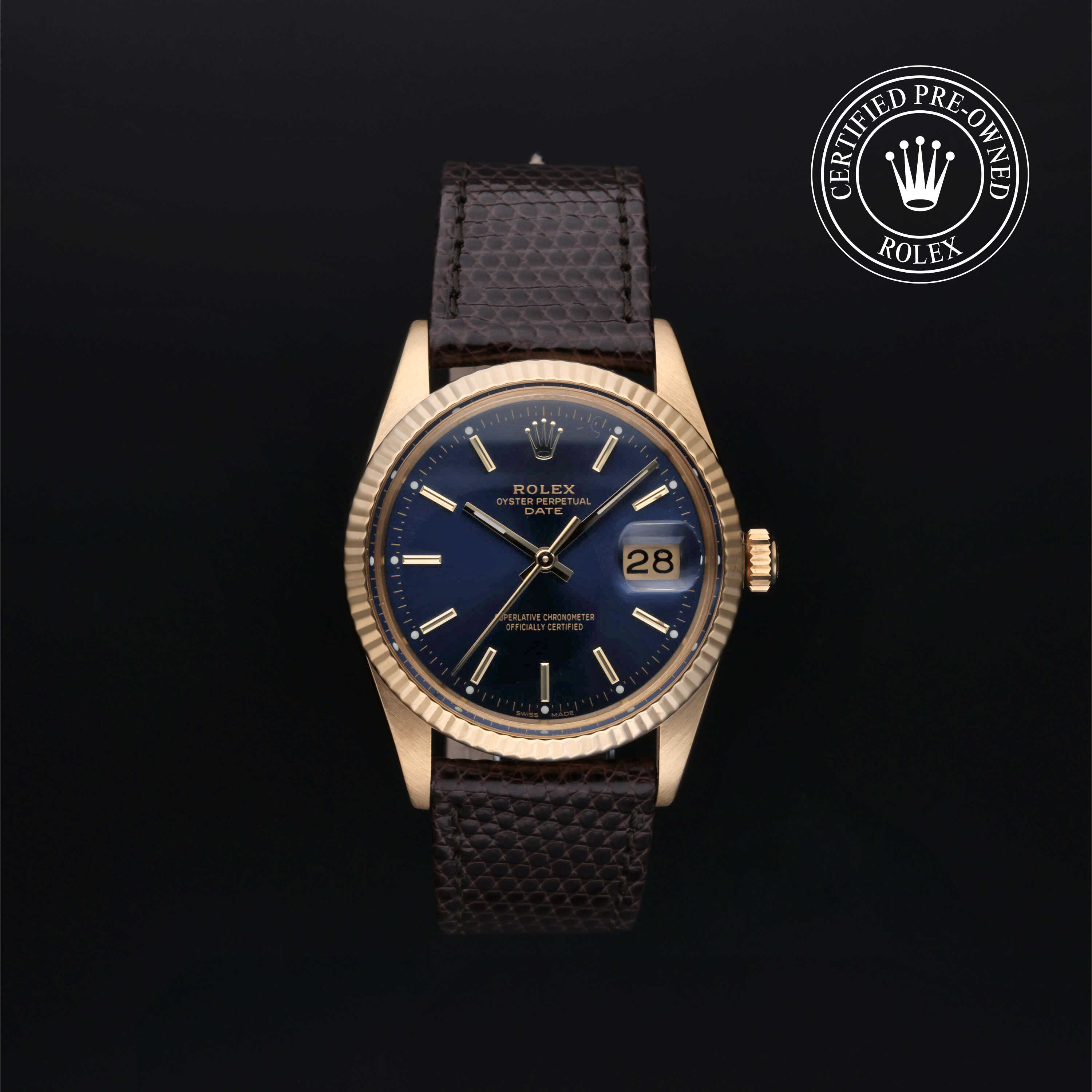 Rolex  in Gold 18 Carat Yellow  at Frank Adams Jewelers
