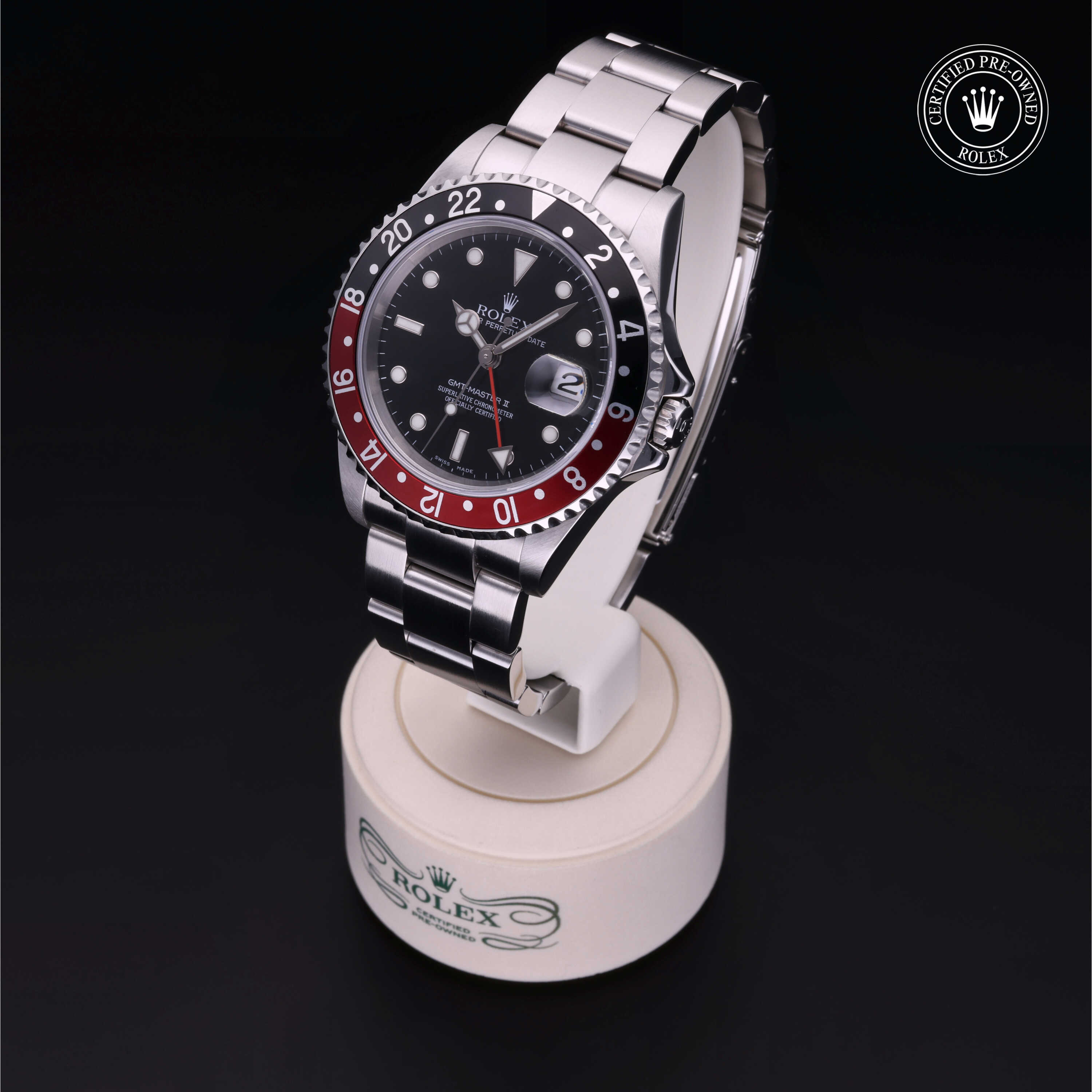 Rolex GMT-Master II in Steel M16710-0005 at Frank Adams Jewelers