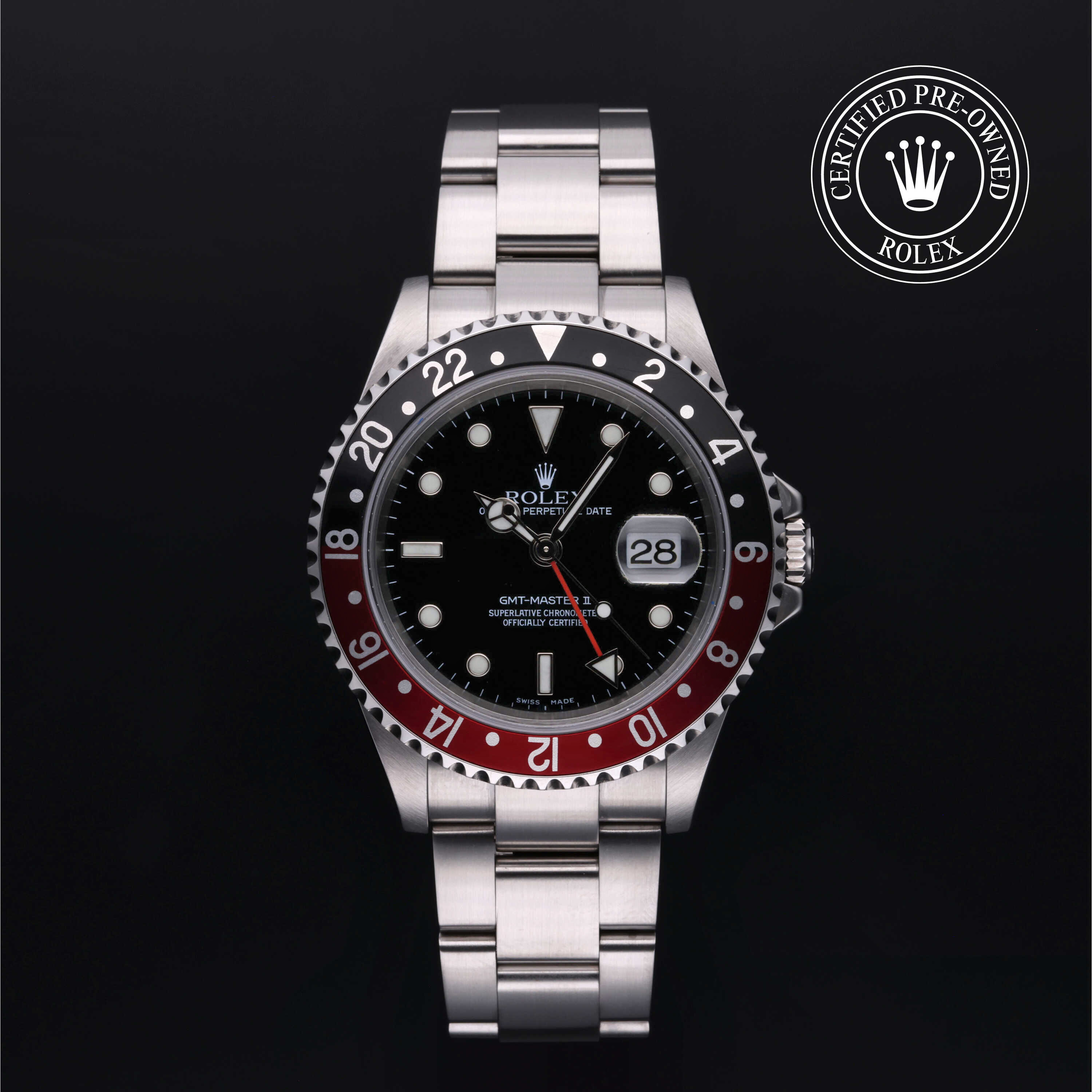 Rolex GMT-Master II in Steel M16710-0005 at Frank Adams Jewelers