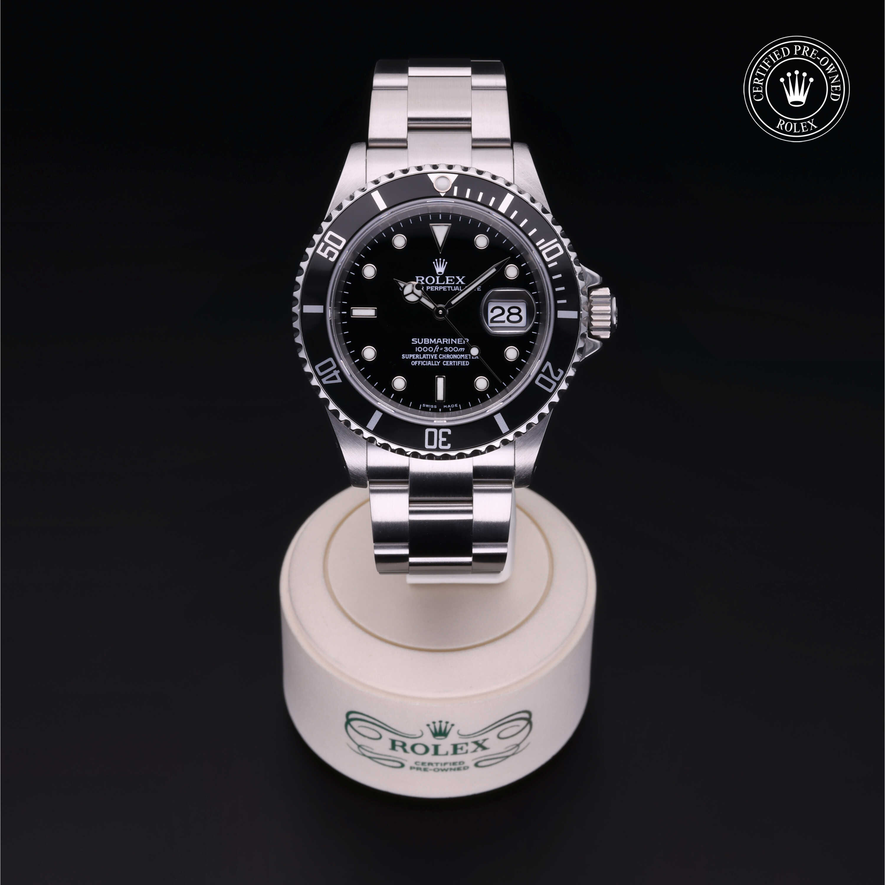 Rolex Submariner in Steel M16610-0007 at Frank Adams Jewelers