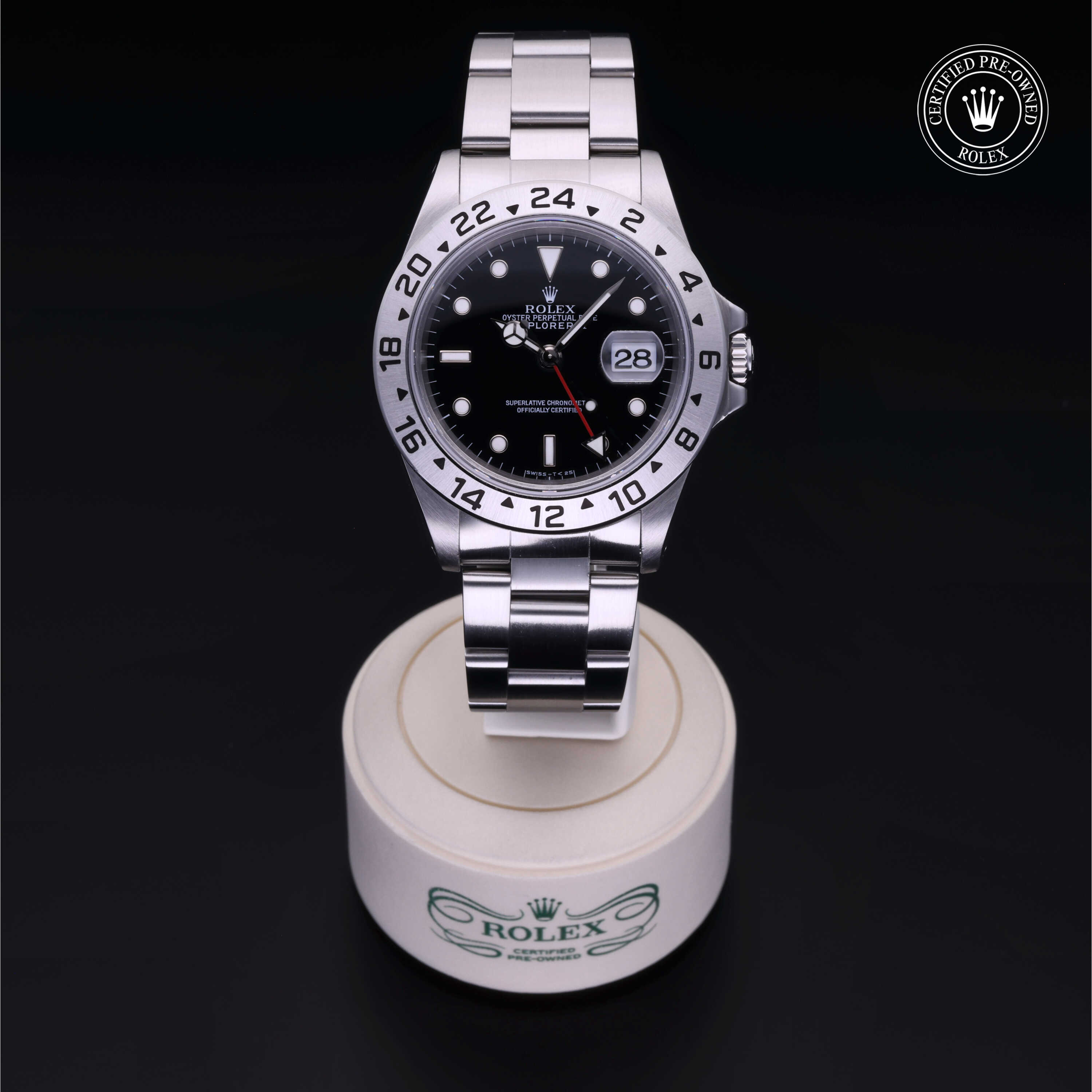 Rolex Explorer II in Steel M16570-0005 at Frank Adams Jewelers