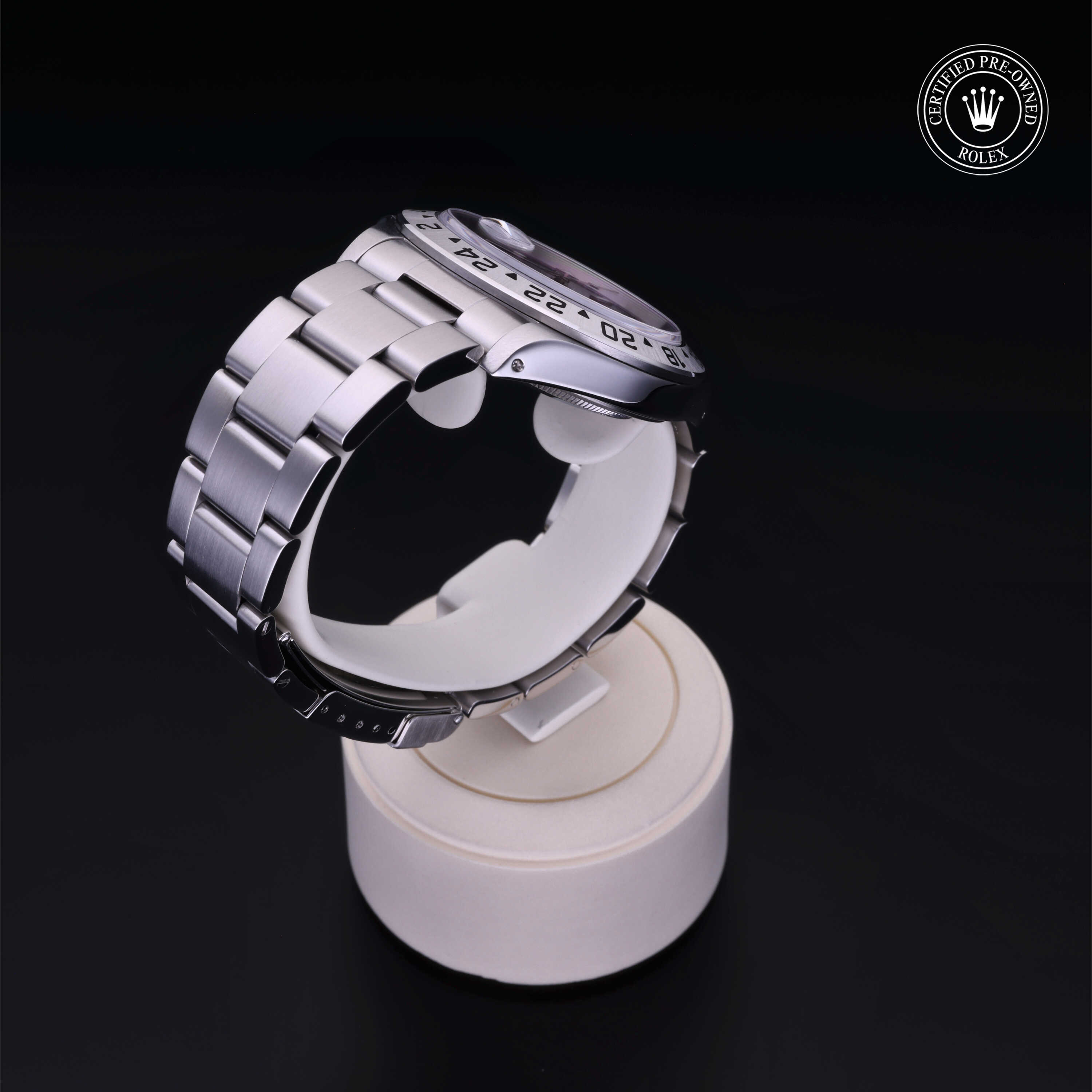 Rolex Explorer II in Steel M16570-0005 at Frank Adams Jewelers