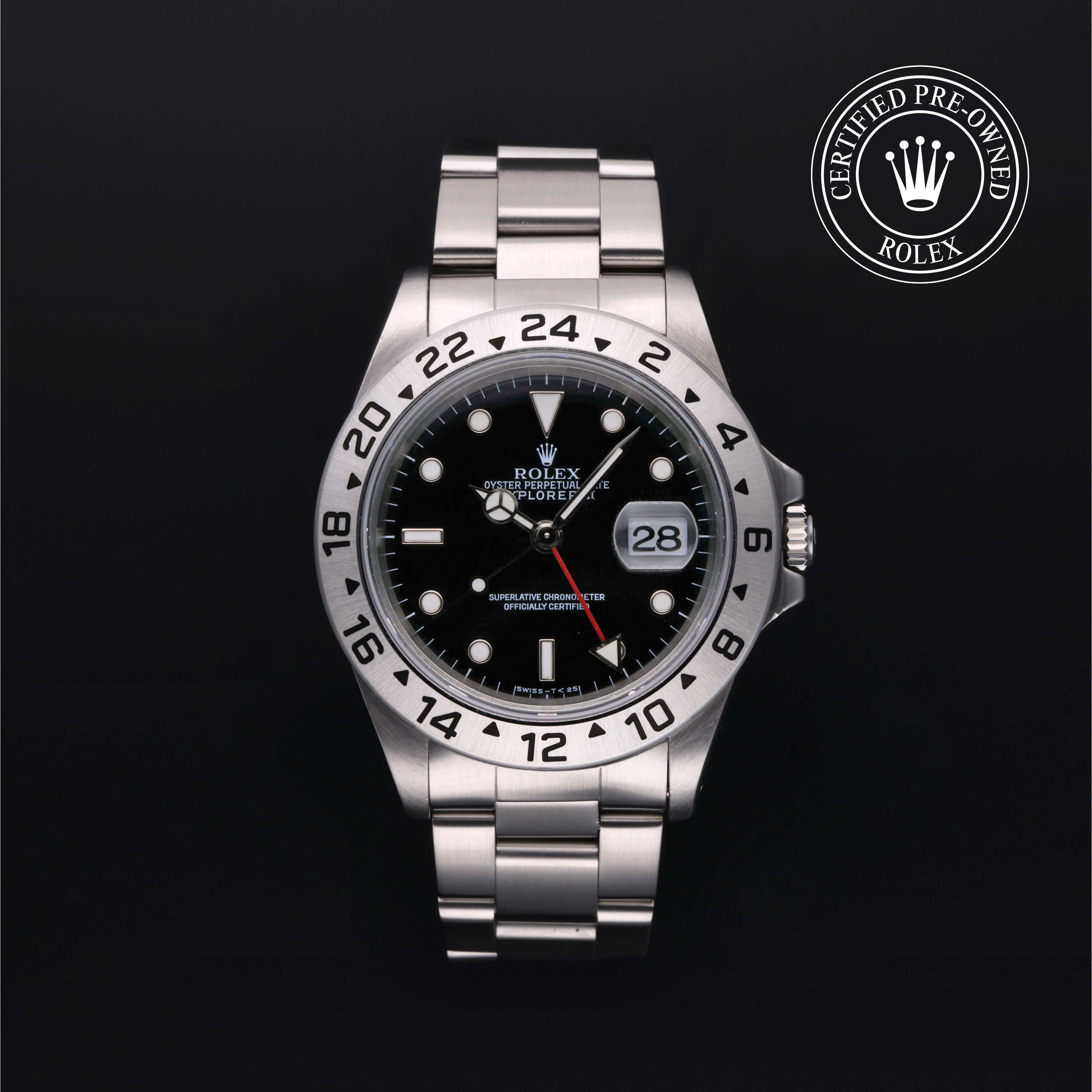 Rolex Explorer II in Steel M16570-0005 at Frank Adams Jewelers