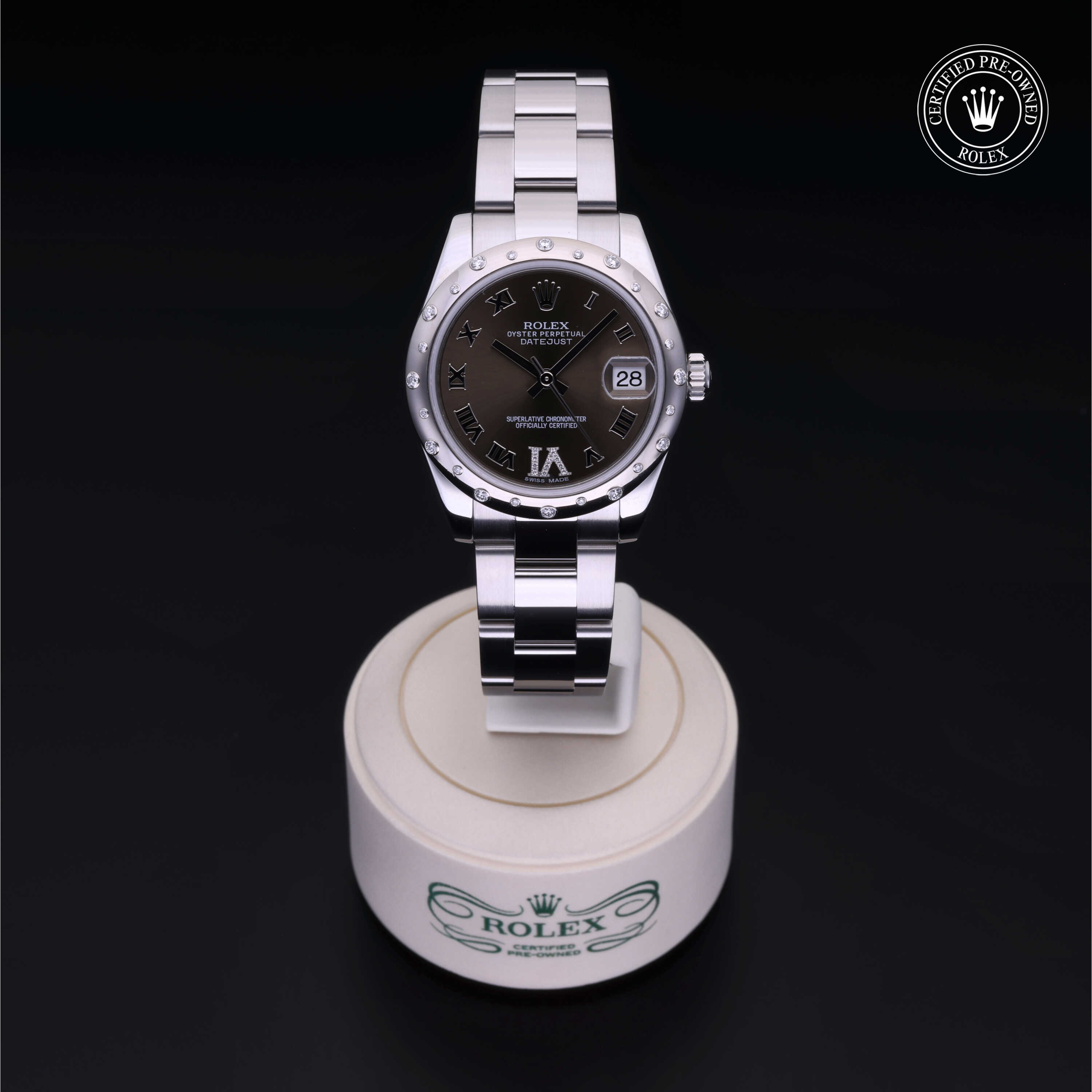 Rolex  in Rolesor 18 Carat White M178344-0017 at Frank Adams Jewelers