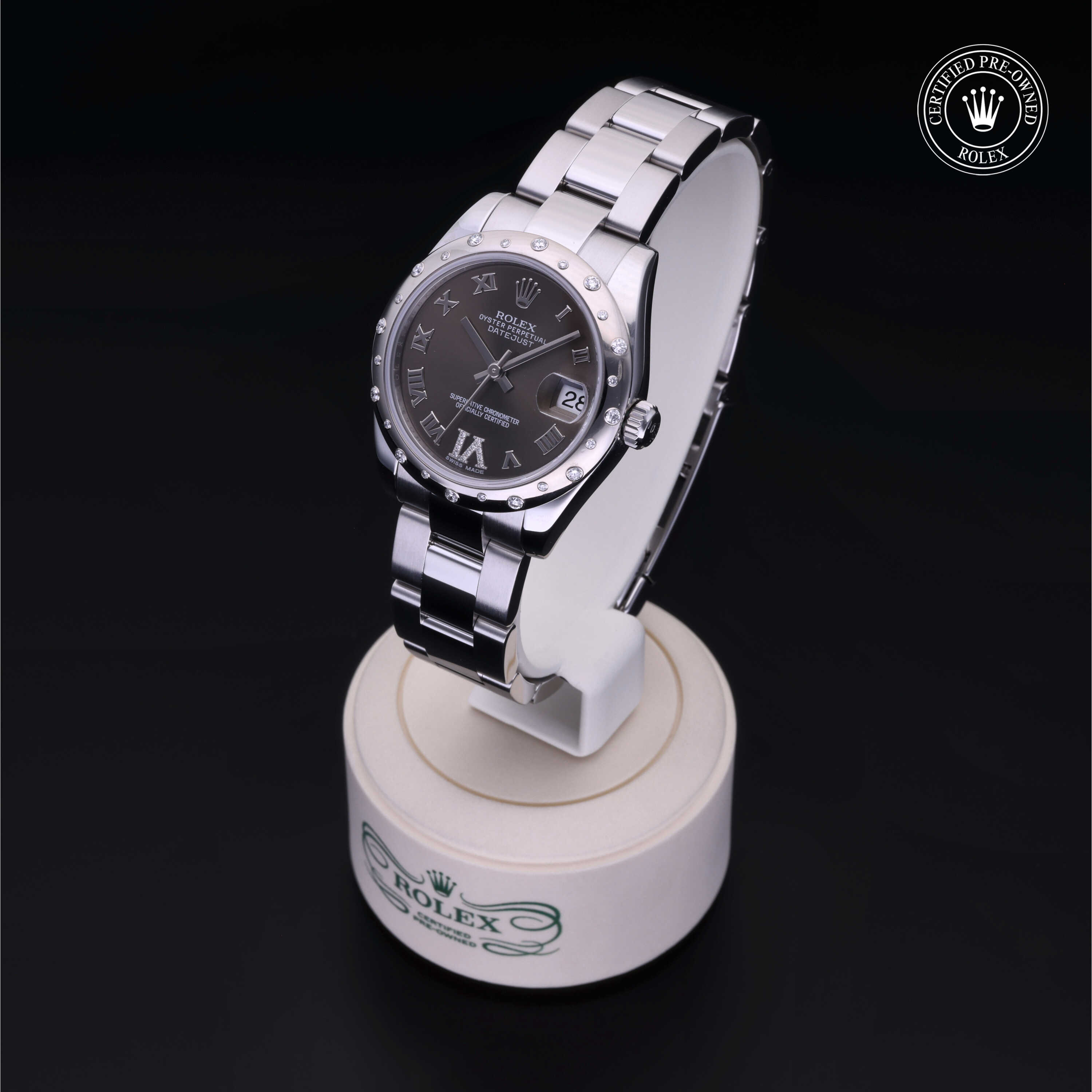 Rolex  in Rolesor 18 Carat White M178344-0017 at Frank Adams Jewelers