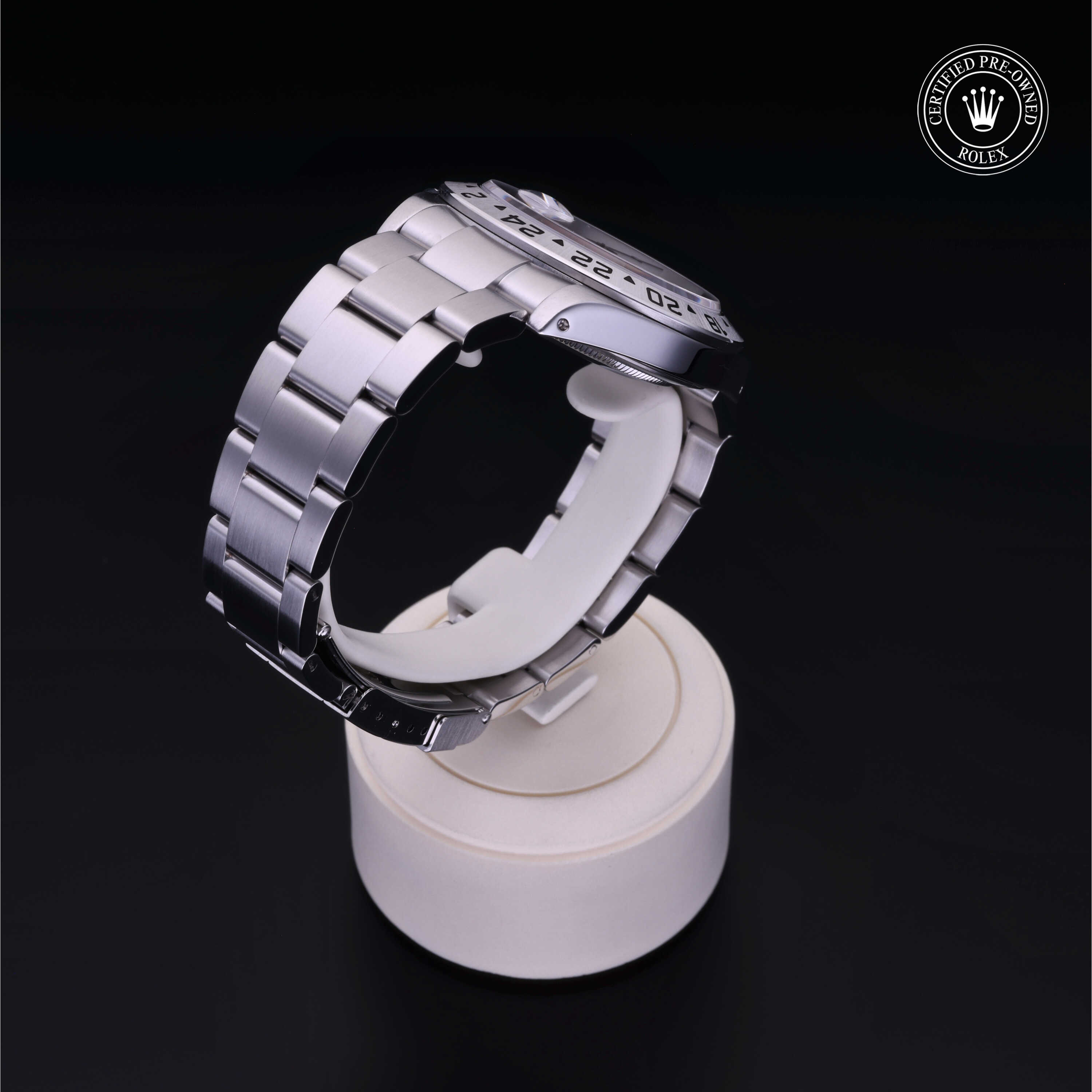 Rolex Explorer II in Steel M16570-0006 at Frank Adams Jewelers