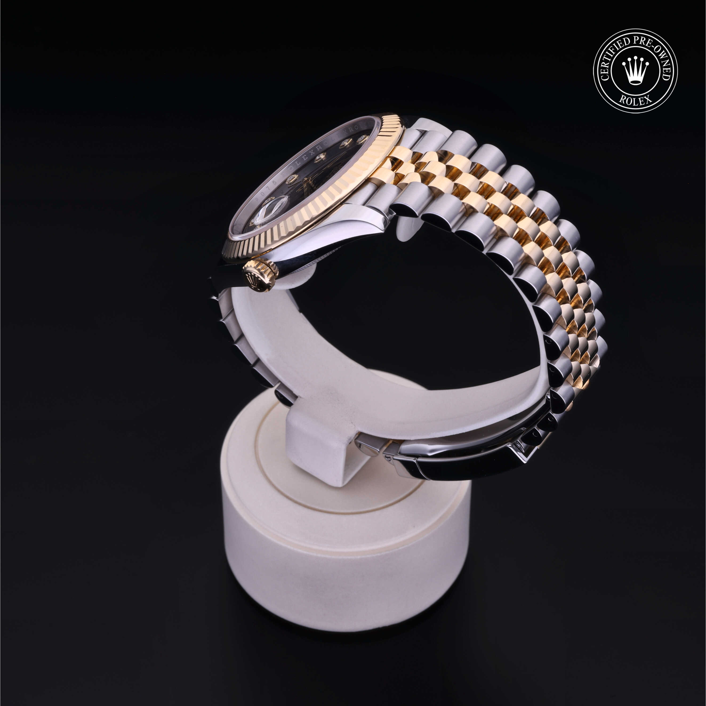 Rolex Datejust in Rolesor 18 Carat Yellow M126333-0006 at Frank Adams Jewelers