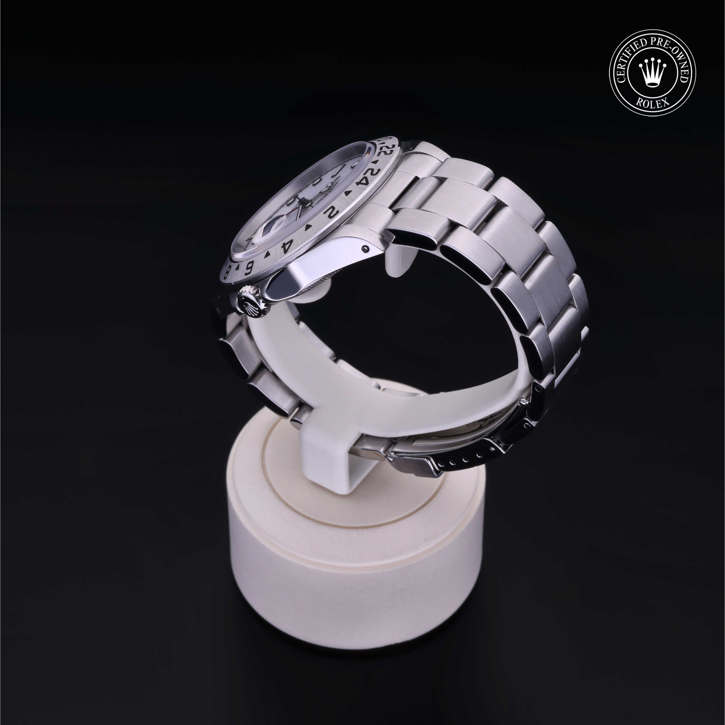 Rolex Explorer II in Steel M16570-0006 at Frank Adams Jewelers