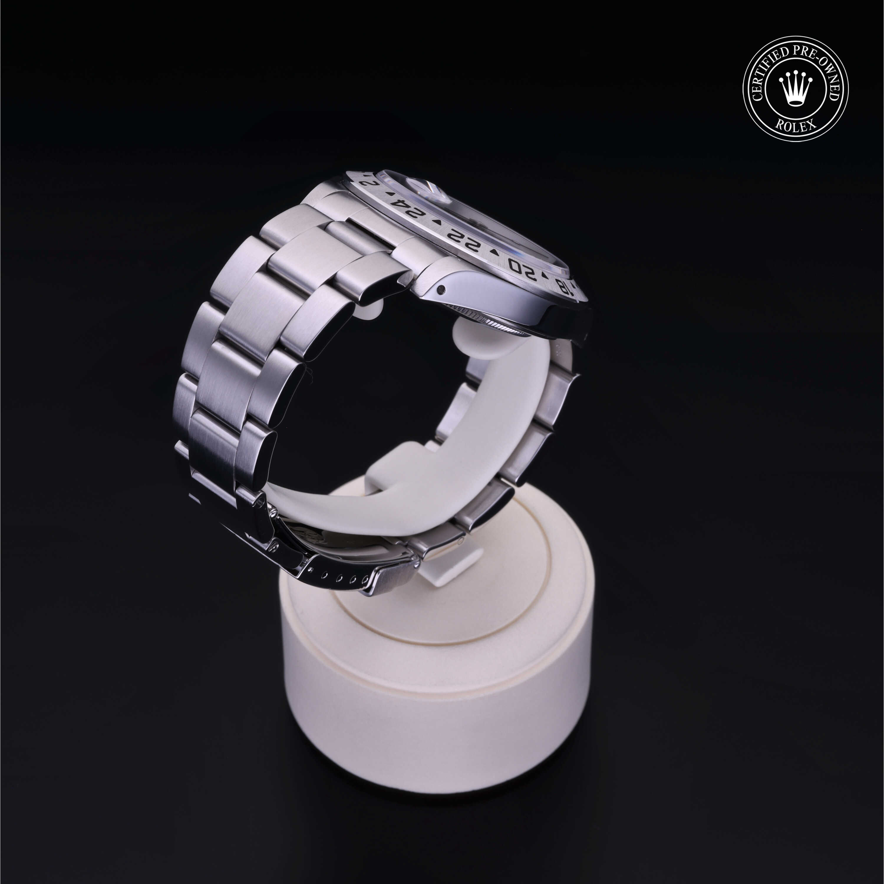 Rolex Explorer II in Steel M16570-0006 at Frank Adams Jewelers