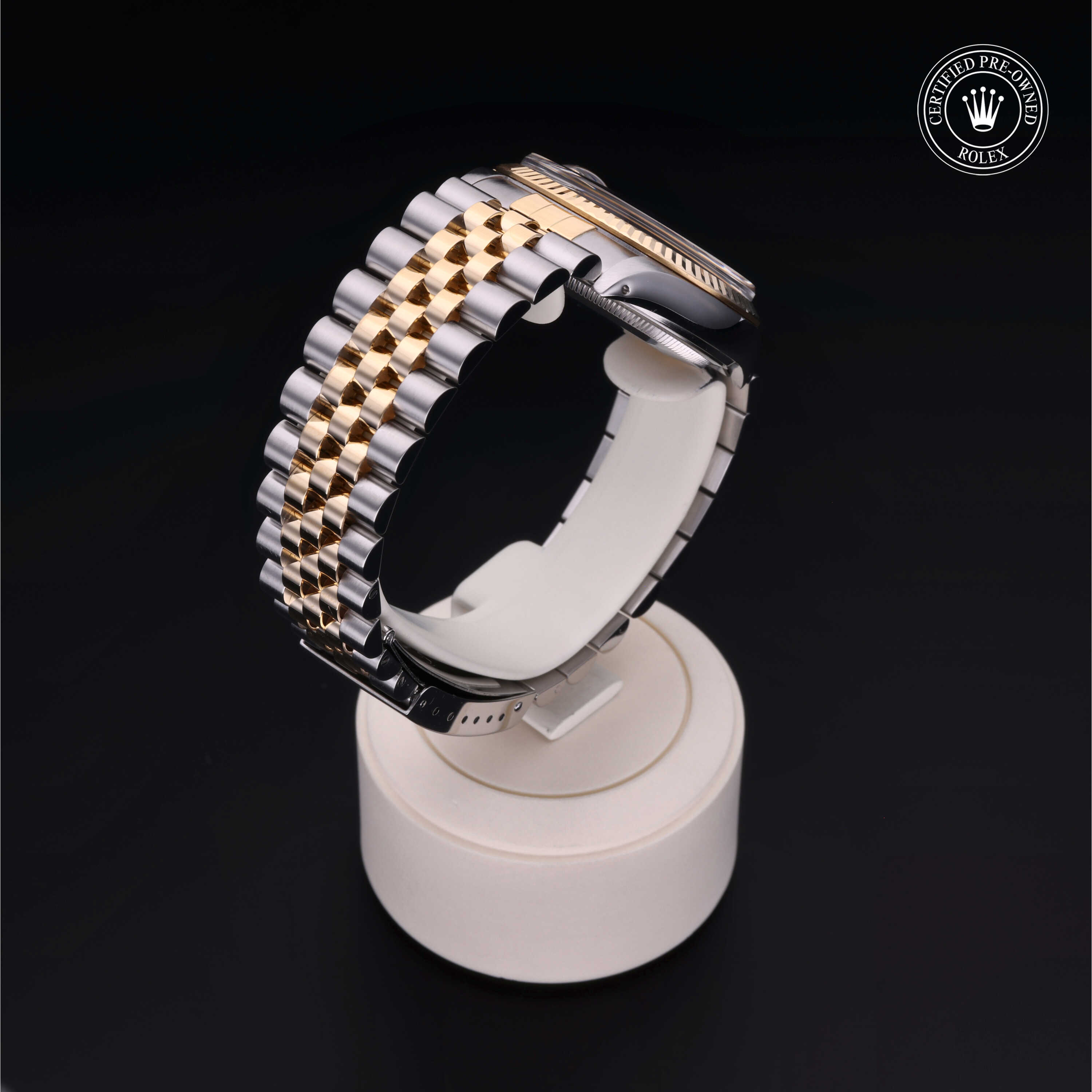 Rolex  in Rolesor 18 Carat Yellow  at Frank Adams Jewelers