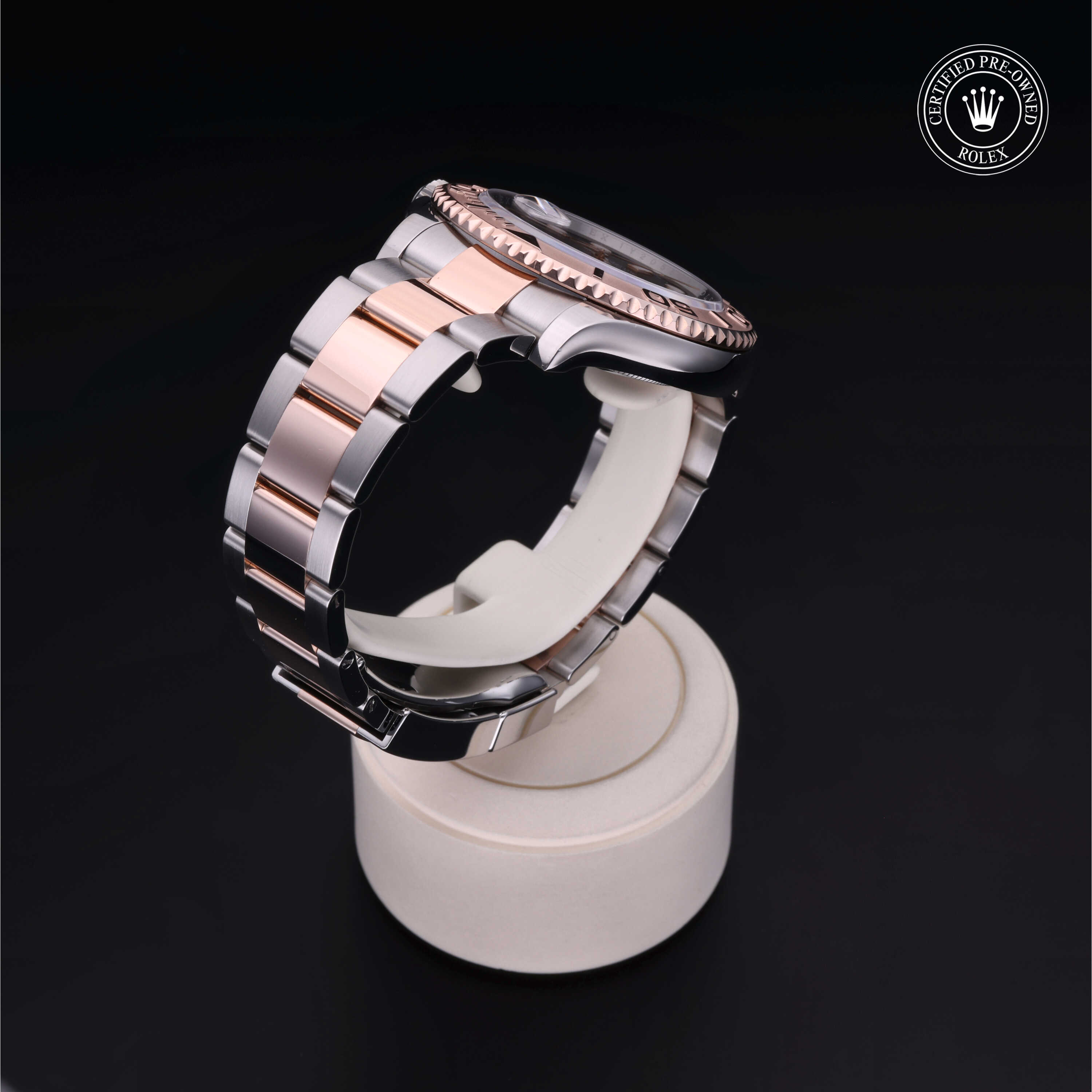 Rolex Yacht-Master in Rolesor 18 Carat Red M126621-0002 at Frank Adams Jewelers