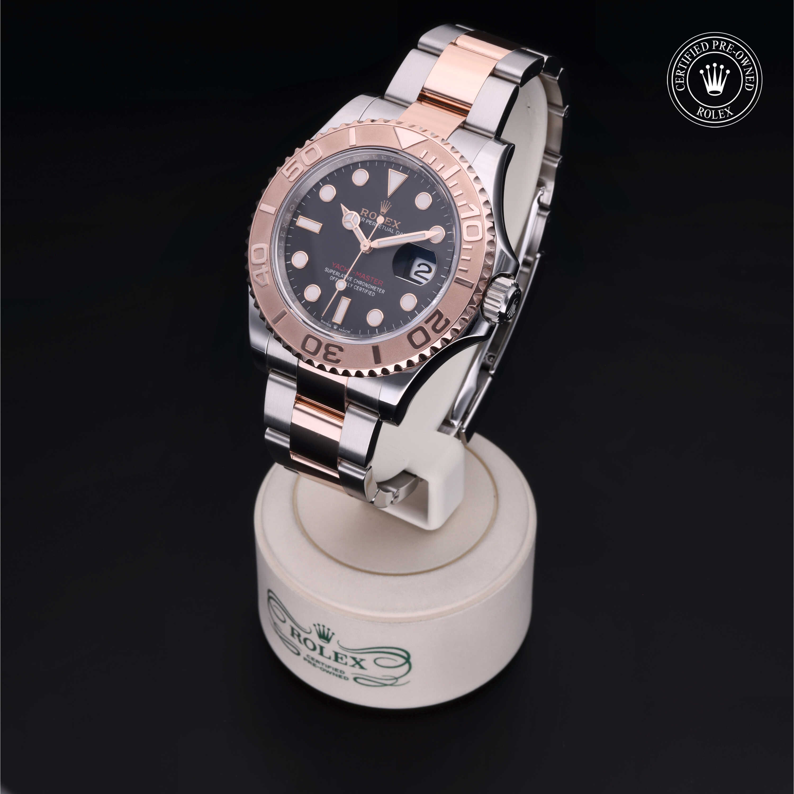 Rolex Yacht-Master in Rolesor 18 Carat Red M126621-0002 at Frank Adams Jewelers