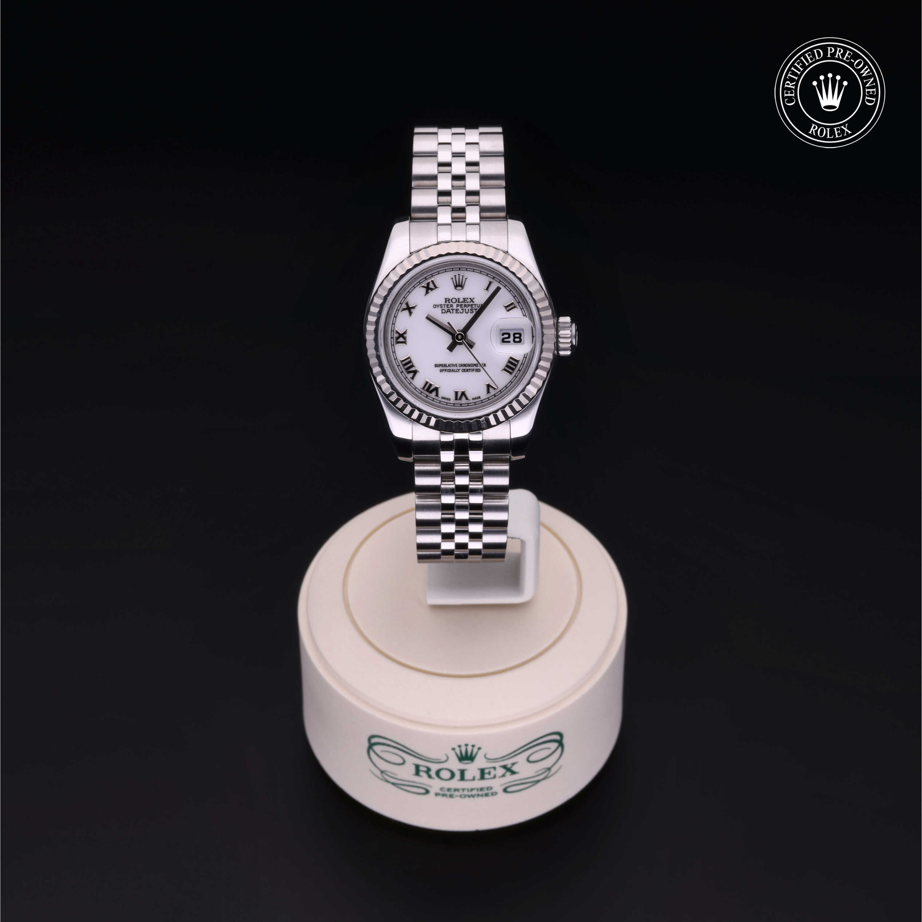 Rolex  in Rolesor 18 Carat White M179174-0003 at Frank Adams Jewelers