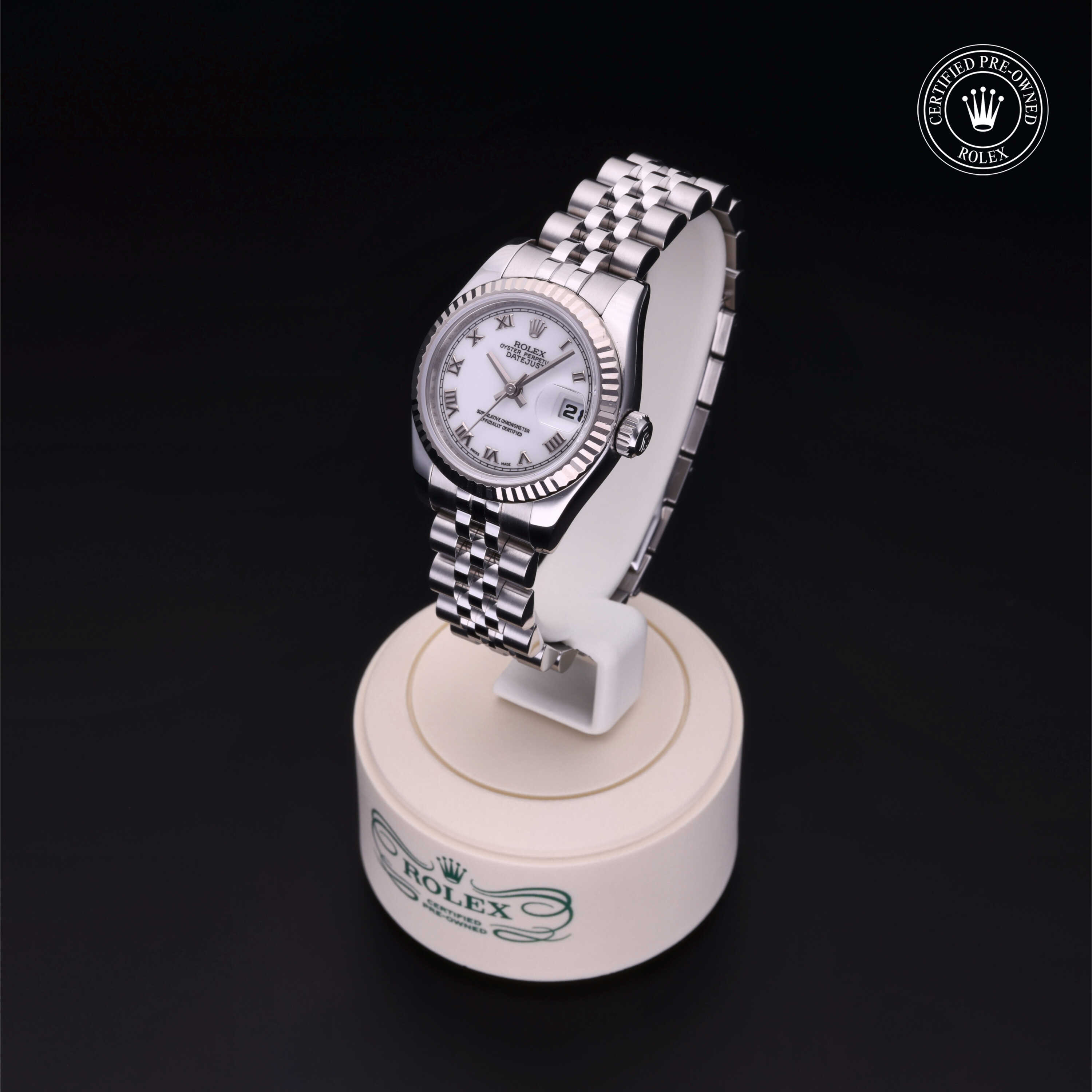 Rolex  in Rolesor 18 Carat White M179174-0003 at Frank Adams Jewelers