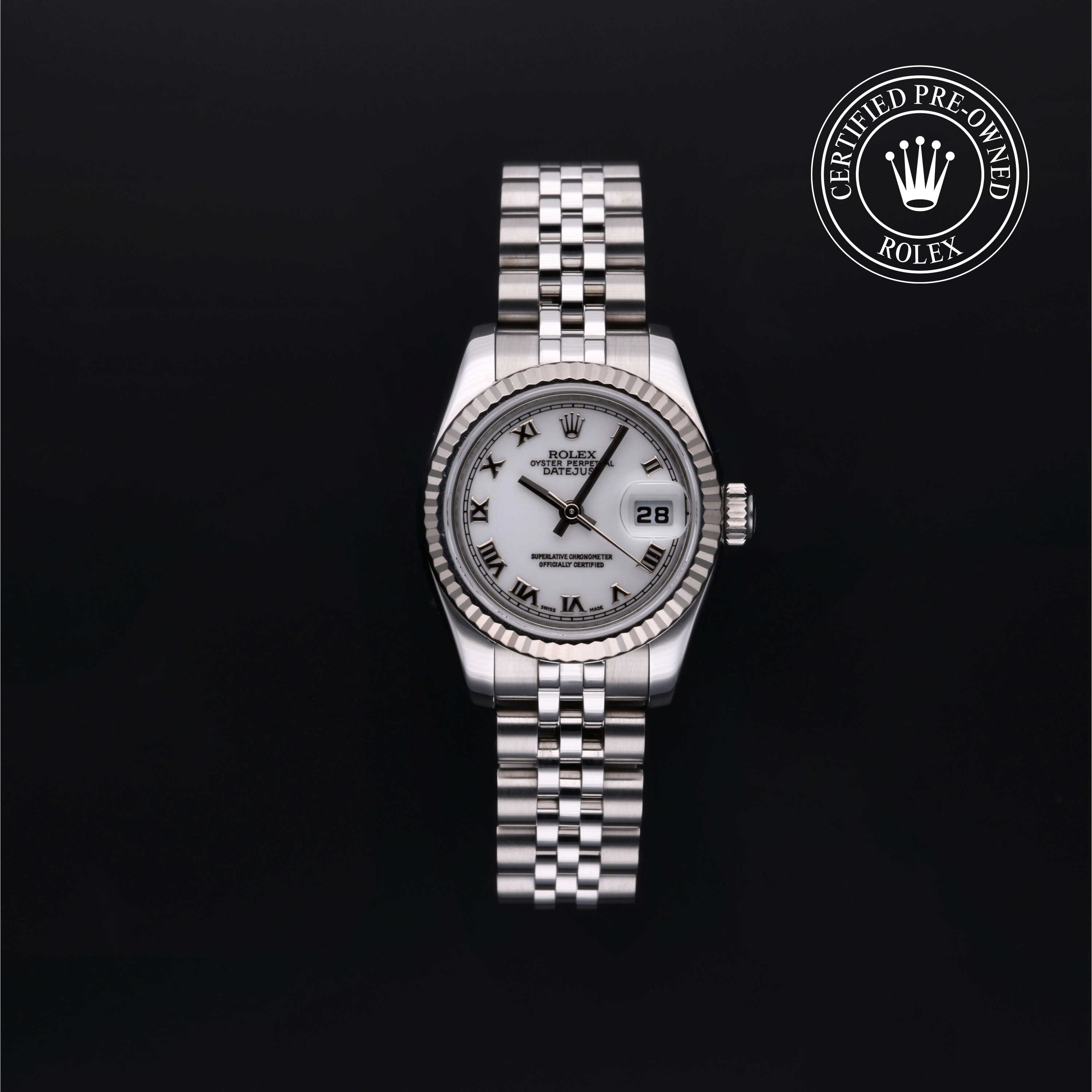 Rolex  in Rolesor 18 Carat White M179174-0003 at Frank Adams Jewelers