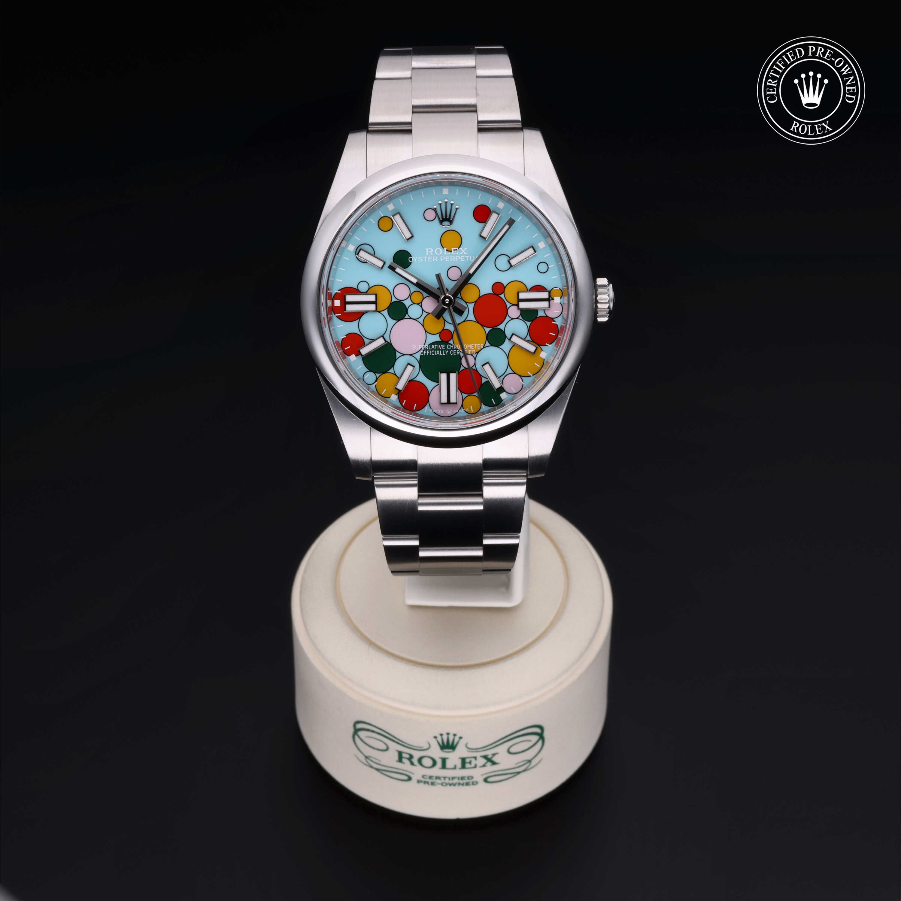 Rolex Oyster Perpetual in Steel M124300-0008 at Frank Adams Jewelers