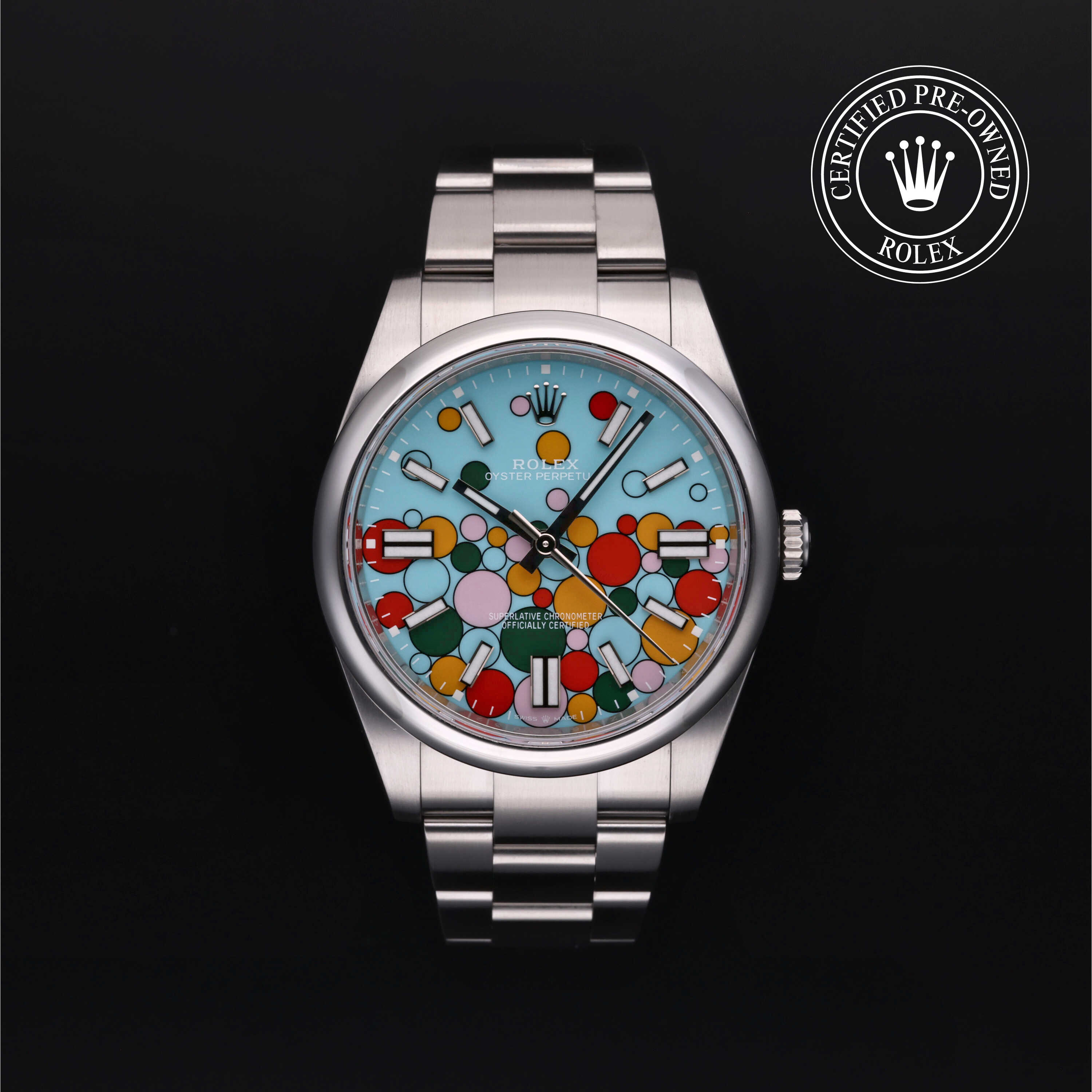 Rolex Oyster Perpetual in Steel M124300-0008 at Frank Adams Jewelers