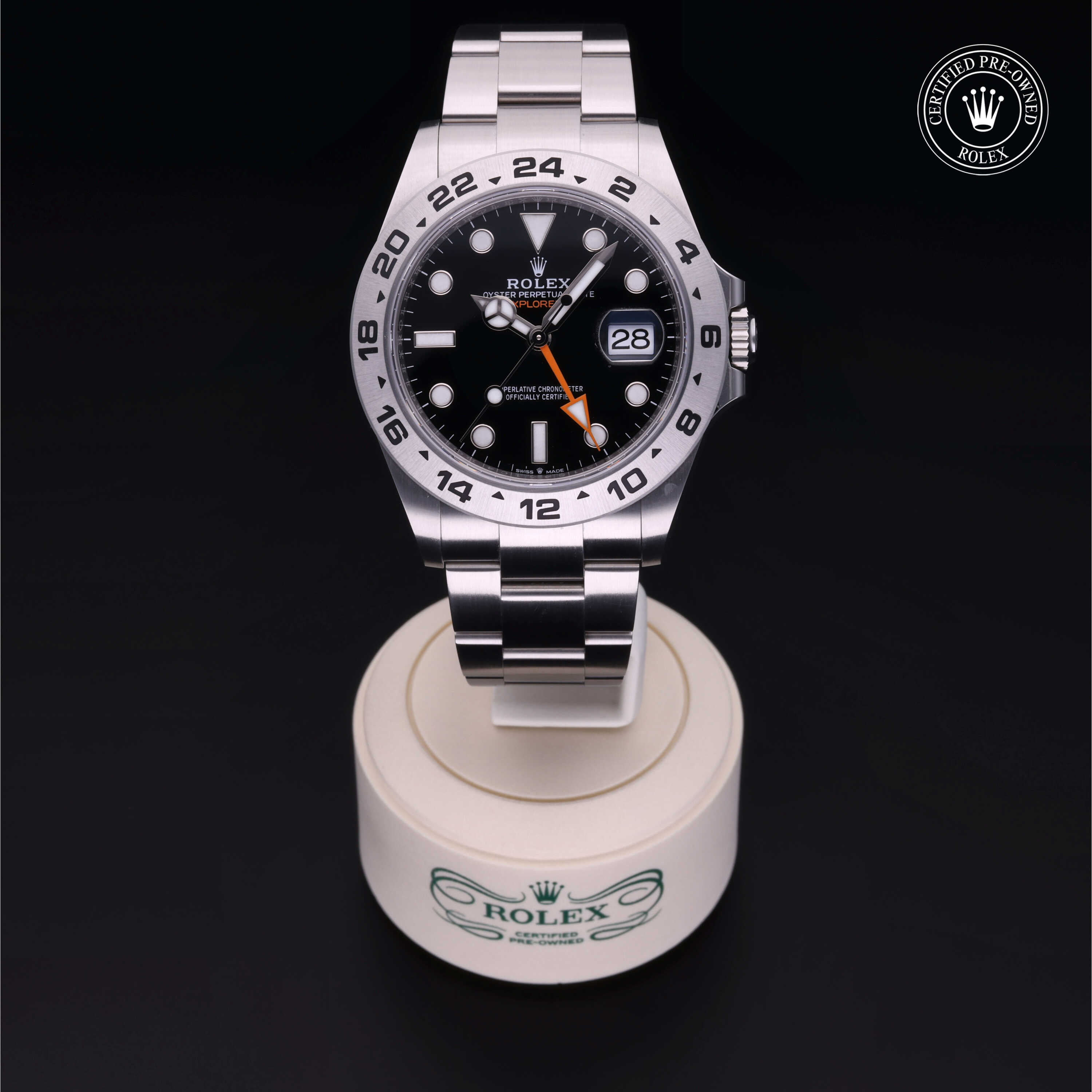 Rolex Explorer II in Steel M226570-0002 at Frank Adams Jewelers