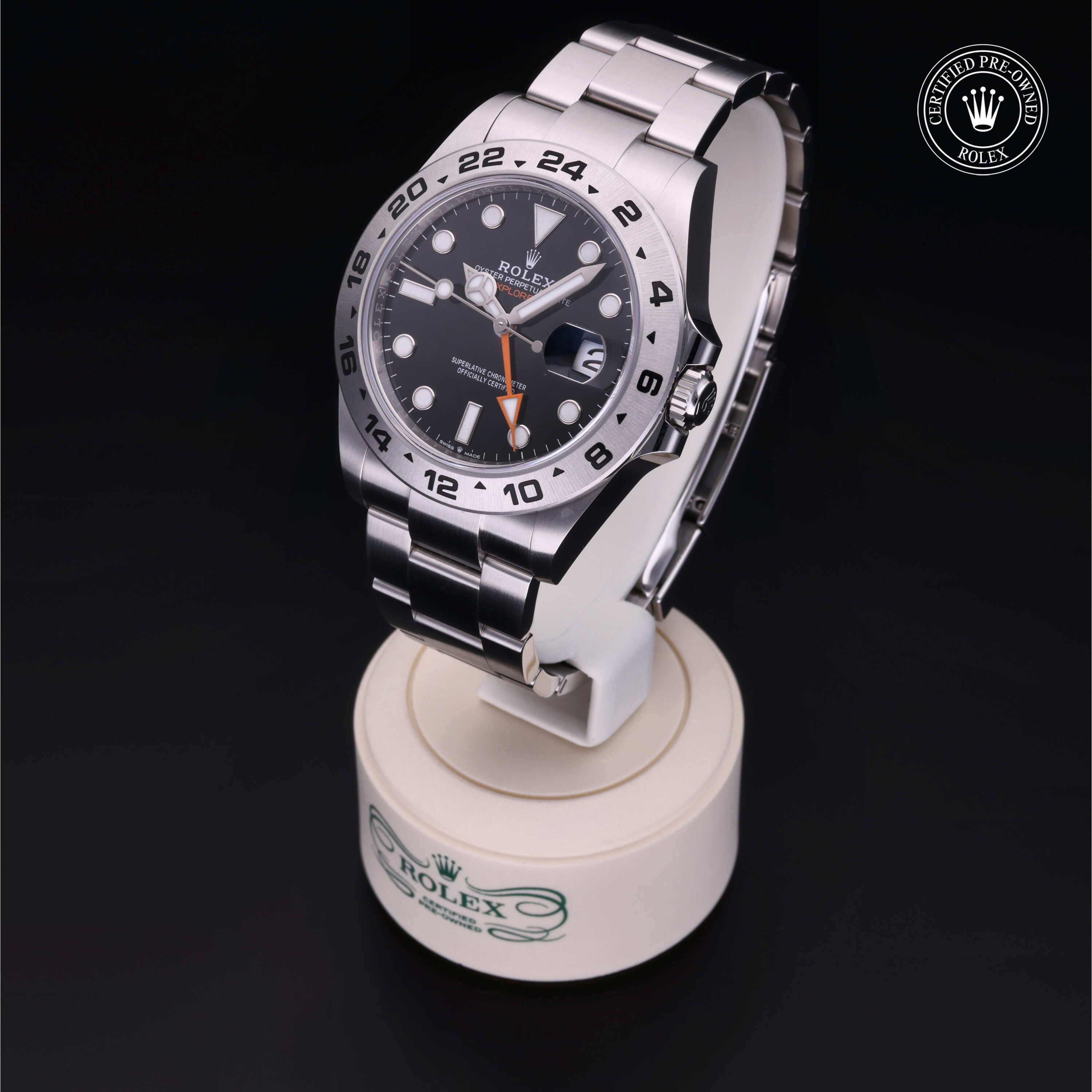 Rolex Explorer II in Steel M226570-0002 at Frank Adams Jewelers