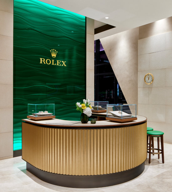 Frank Adam's Rolex Showroom